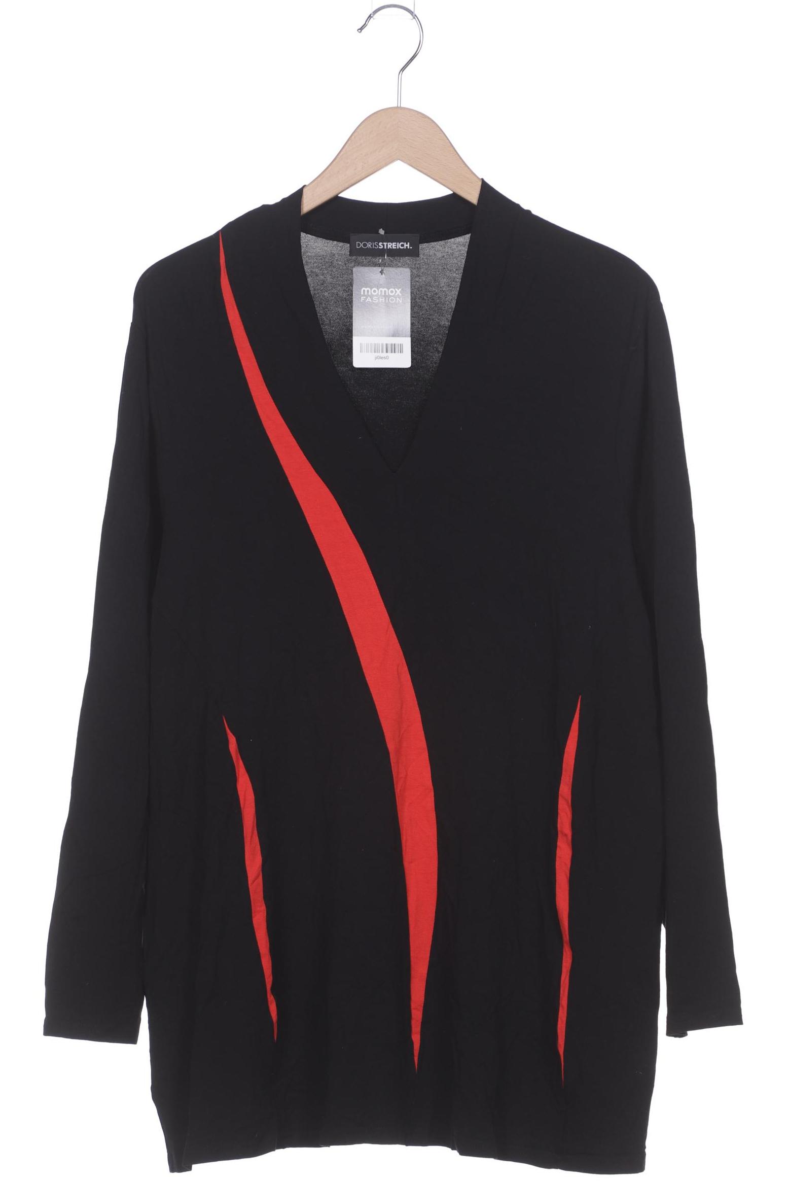 

Doris Streich Damen Langarmshirt, schwarz