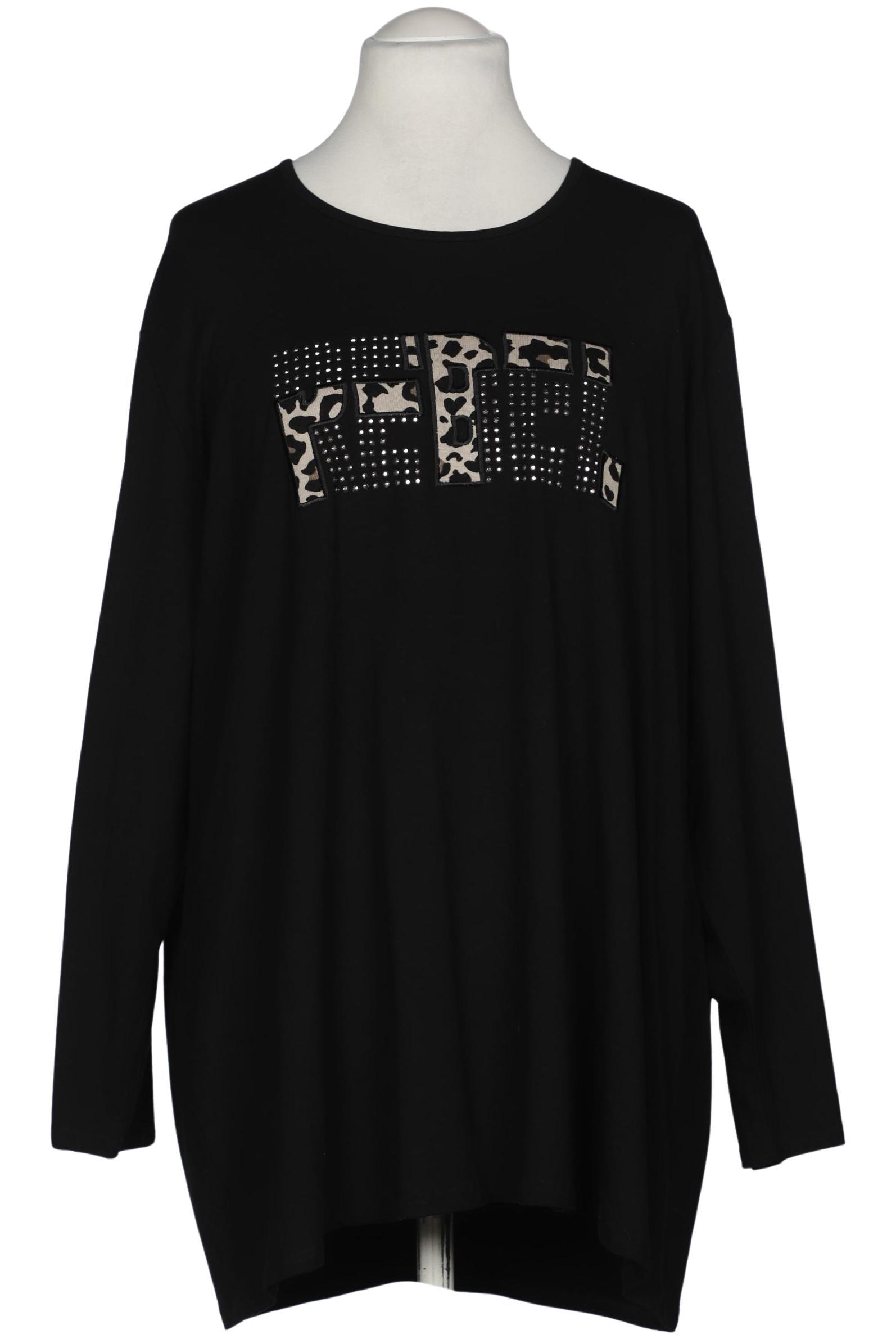 

Doris Streich Damen Langarmshirt, schwarz, Gr. 56