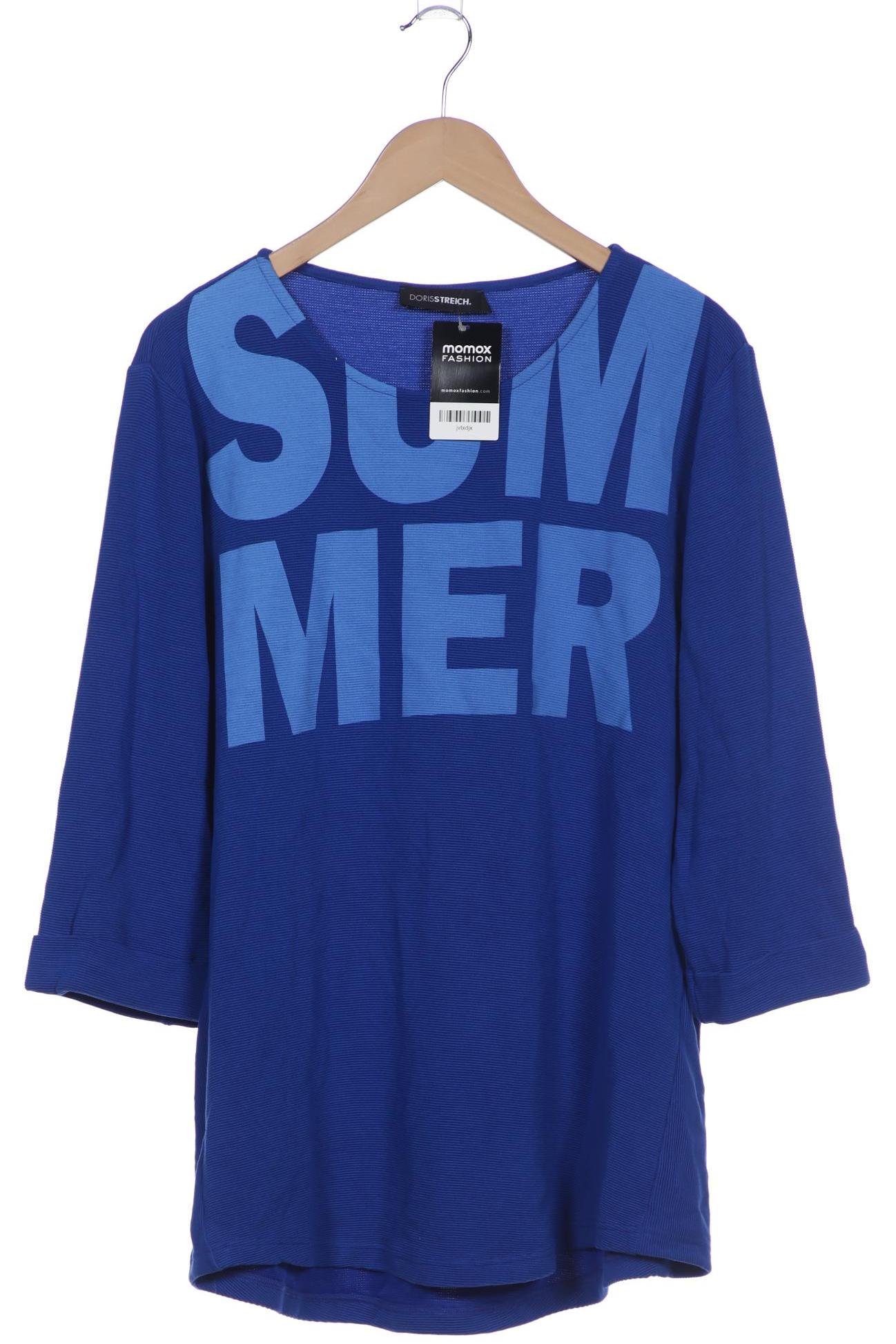 

Doris Streich Damen Sweatshirt, blau, Gr. 46