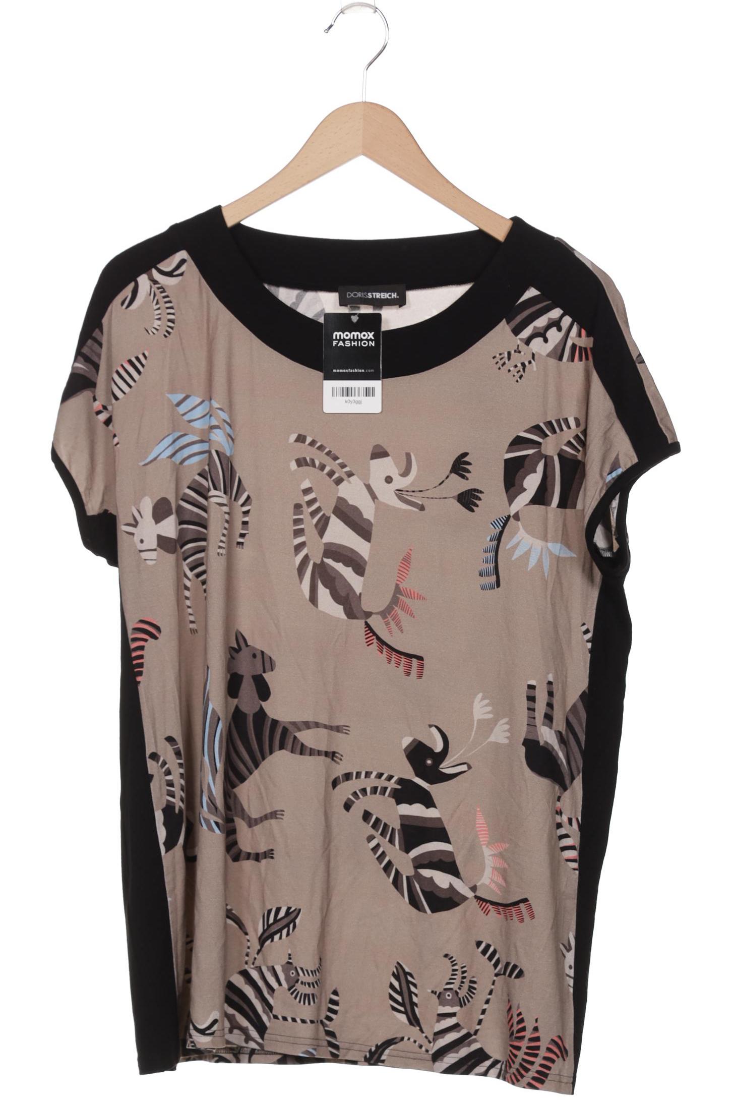 

Doris Streich Damen T-Shirt, beige, Gr. 46