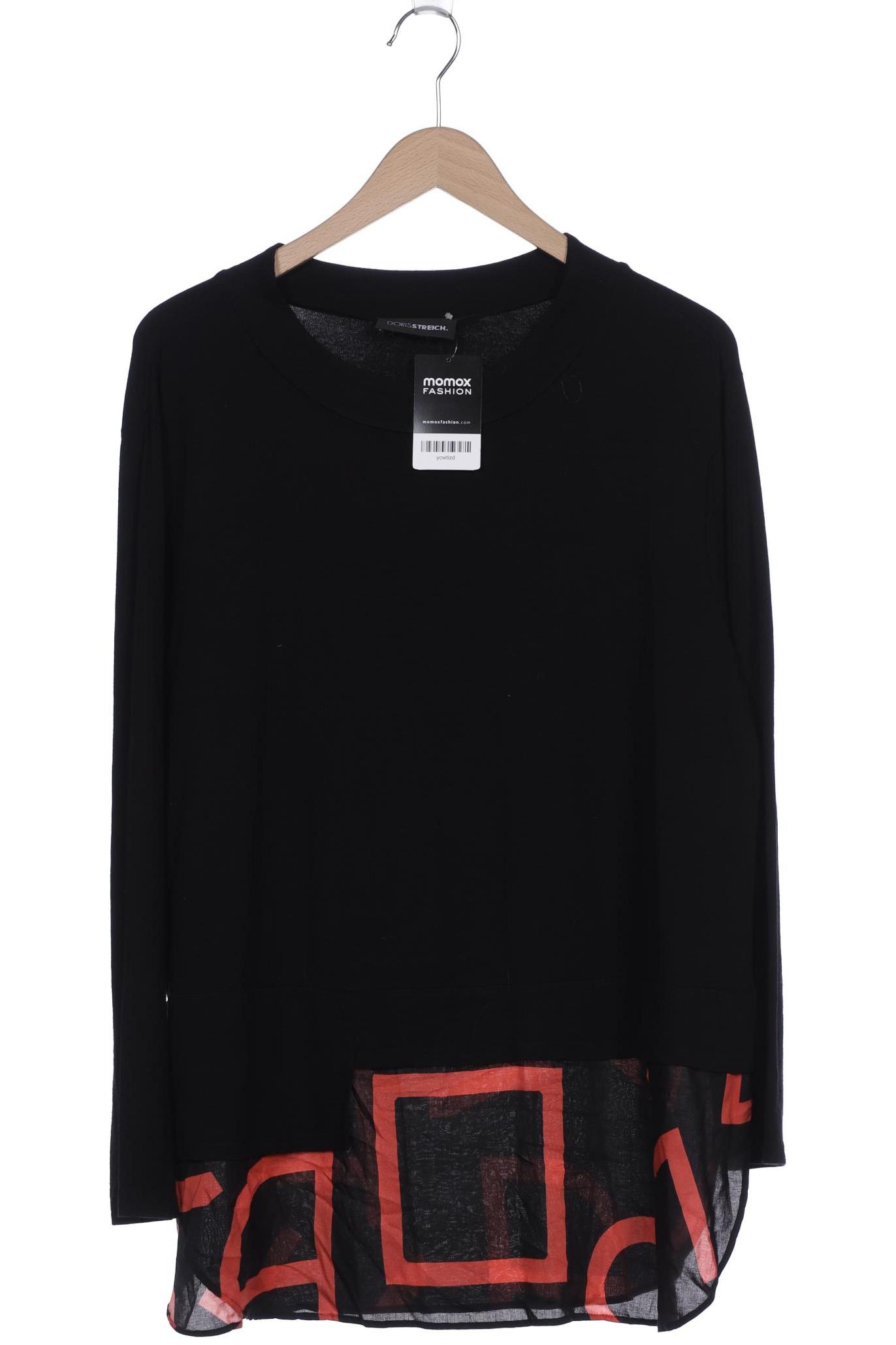 

Doris Streich Damen Langarmshirt, schwarz