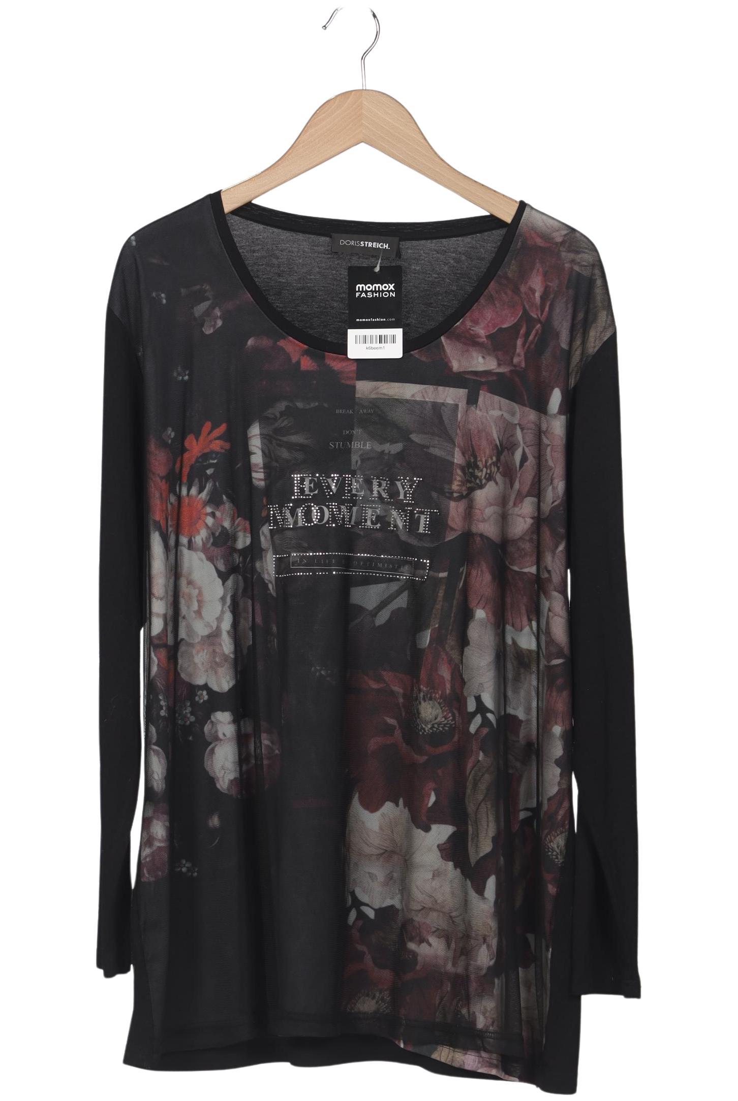 

Doris Streich Damen Langarmshirt, schwarz, Gr. 50