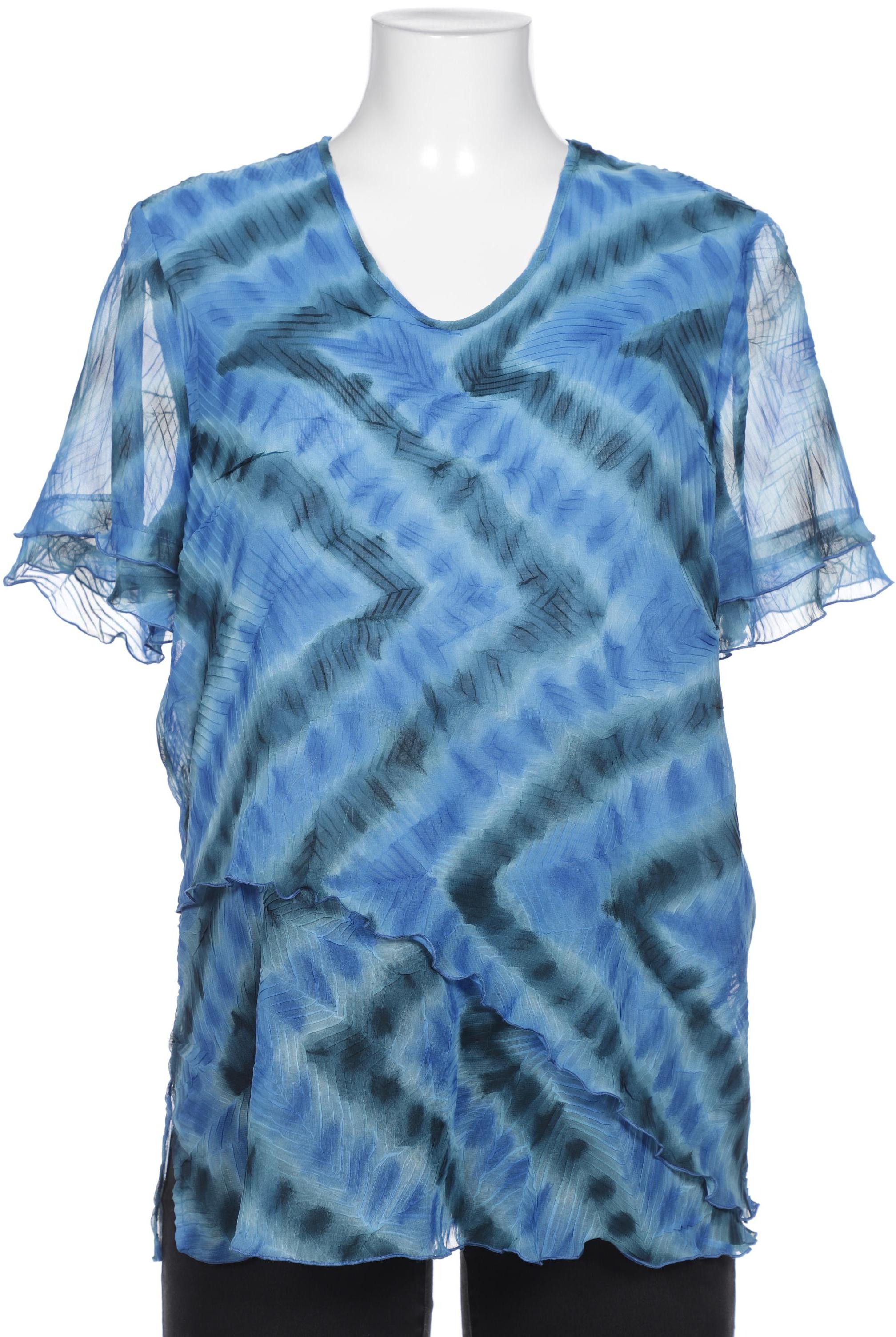 

Doris Streich Damen Bluse, blau, Gr. 40