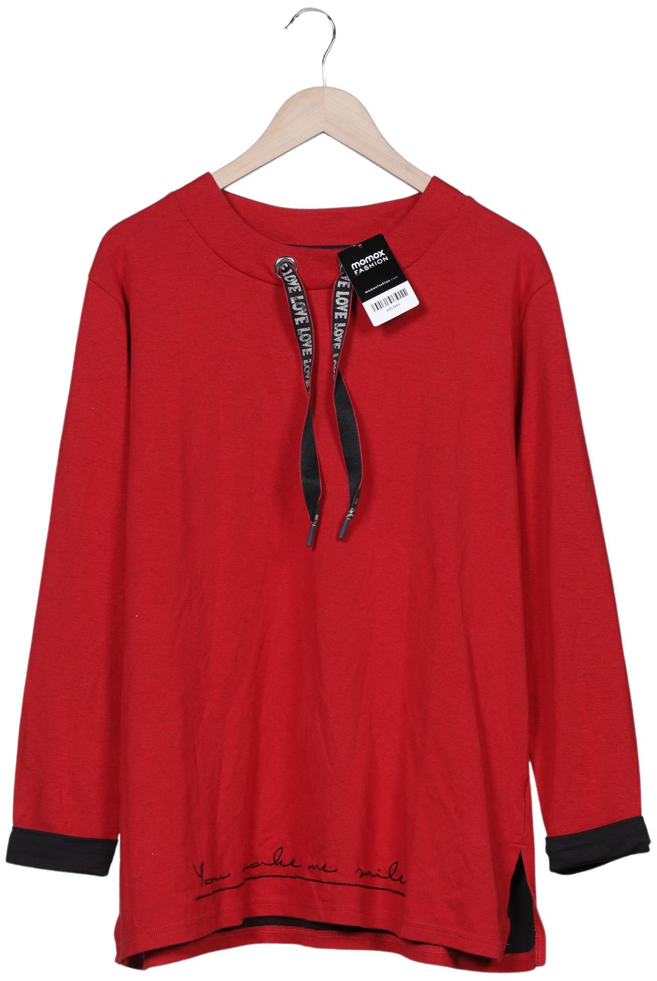 

Doris Streich Damen Sweatshirt, rot, Gr. 46