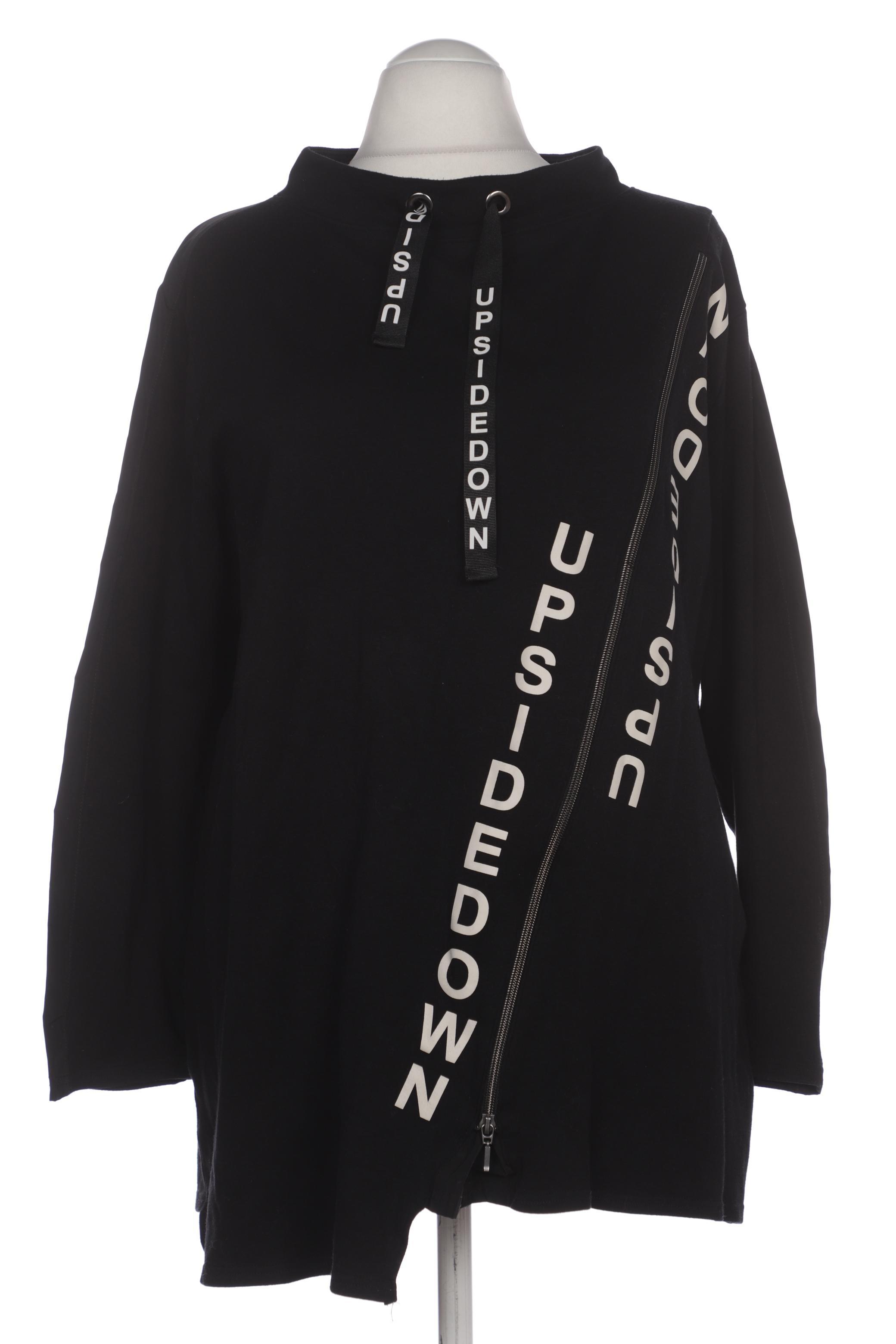 

Doris Streich Damen Sweatshirt, schwarz, Gr. 54