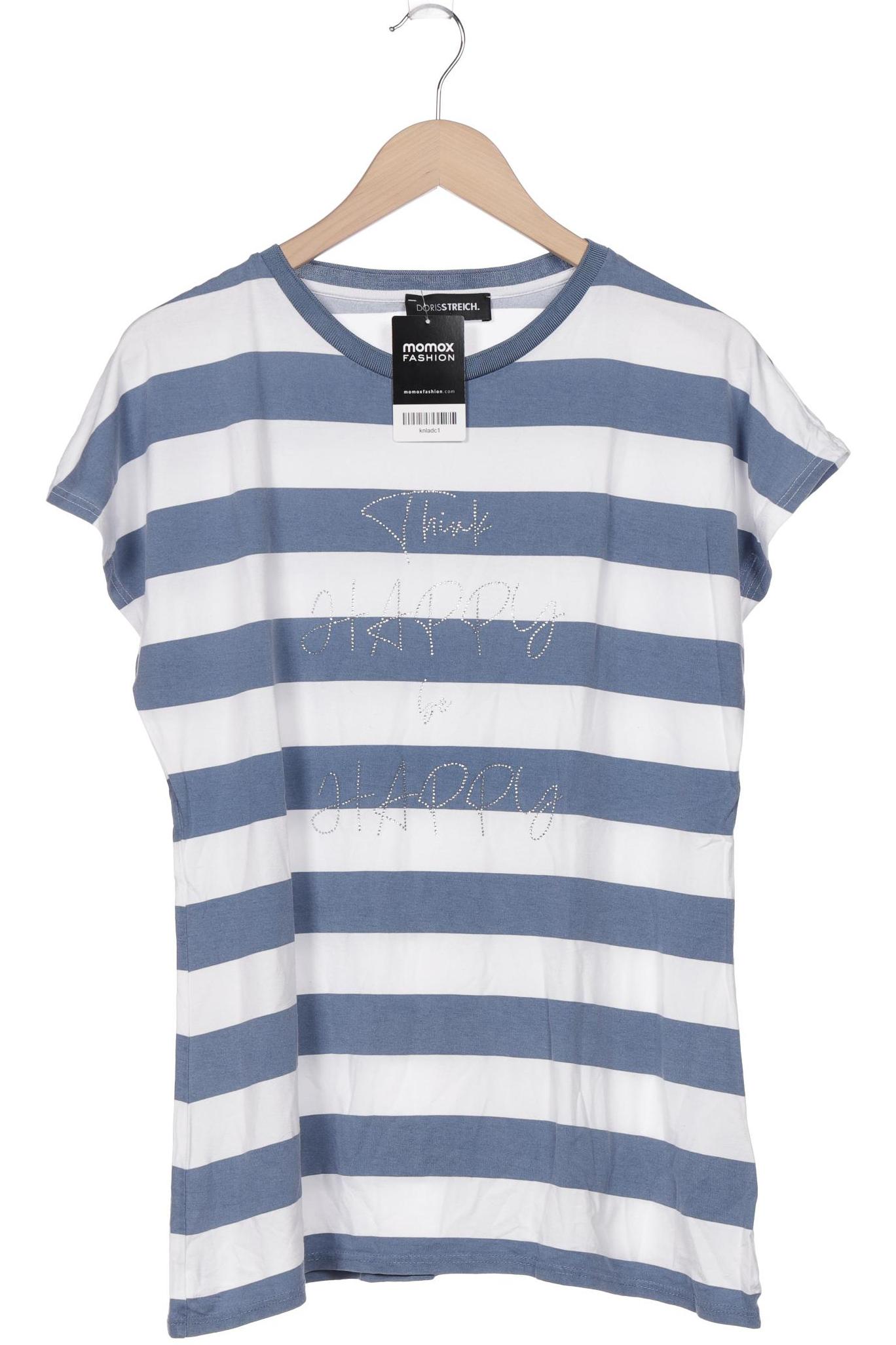 

Doris Streich Damen T-Shirt, weiß, Gr. 40