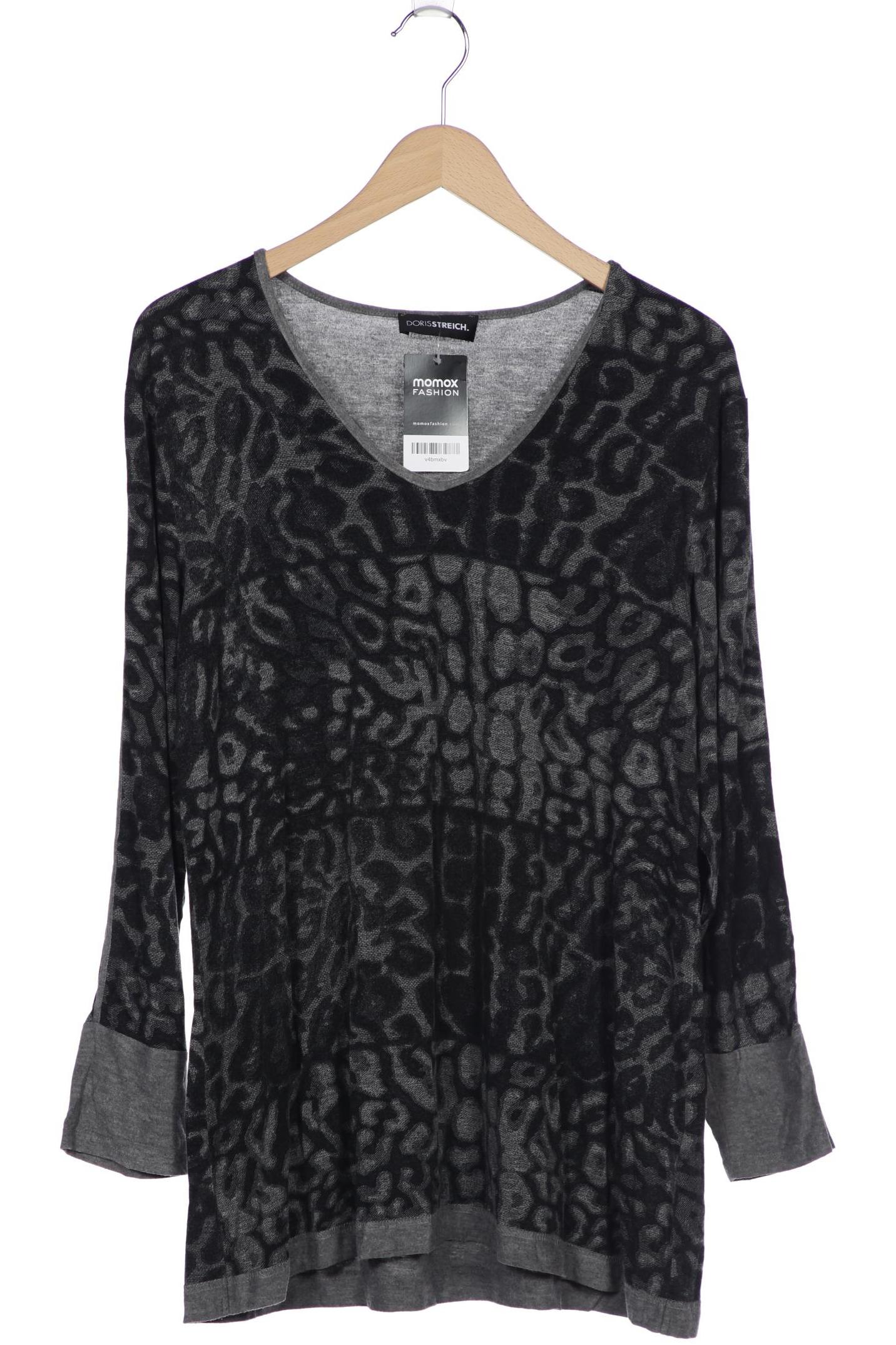 

Doris Streich Damen Langarmshirt, grau