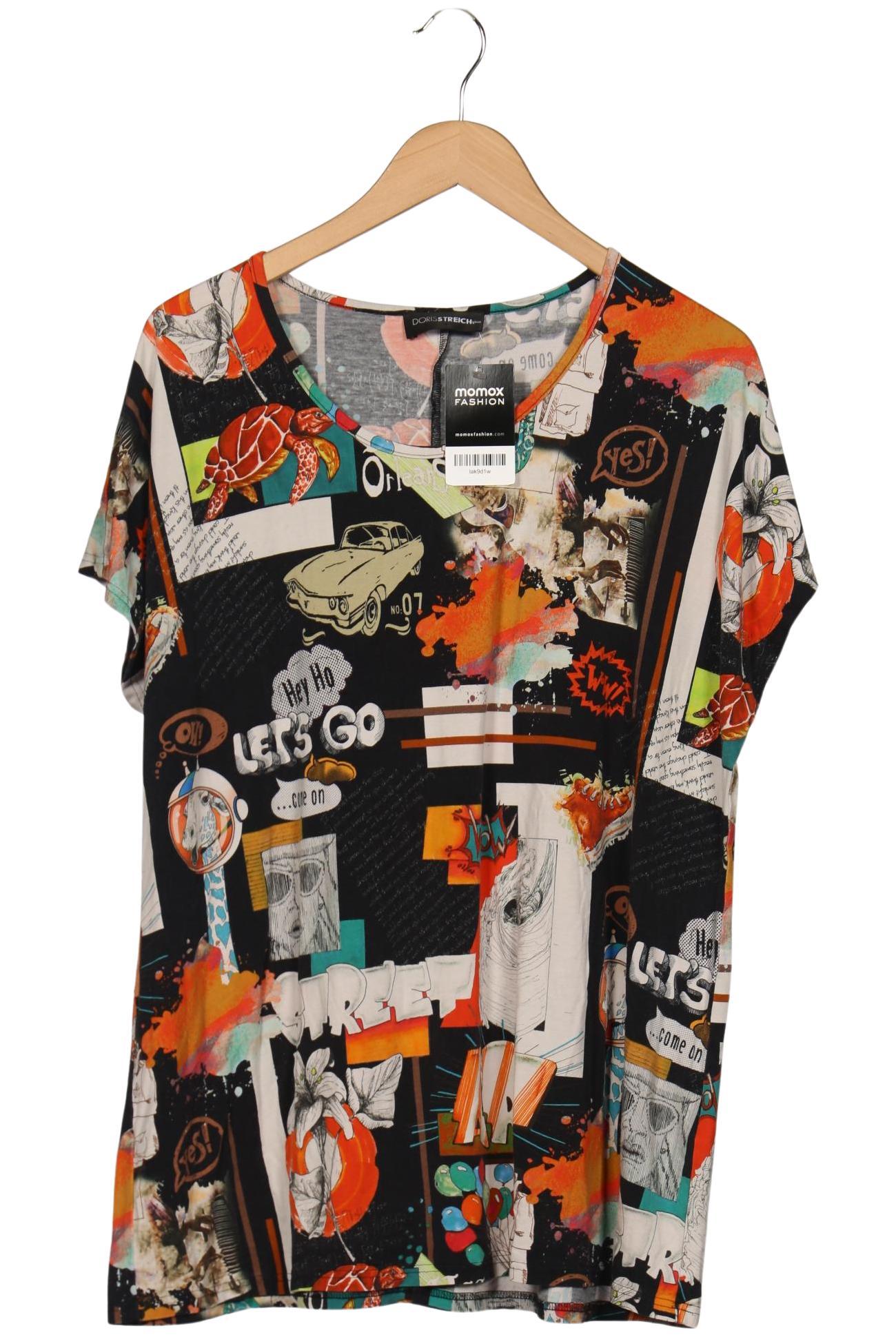 

Doris Streich Damen T-Shirt, marineblau, Gr. 48