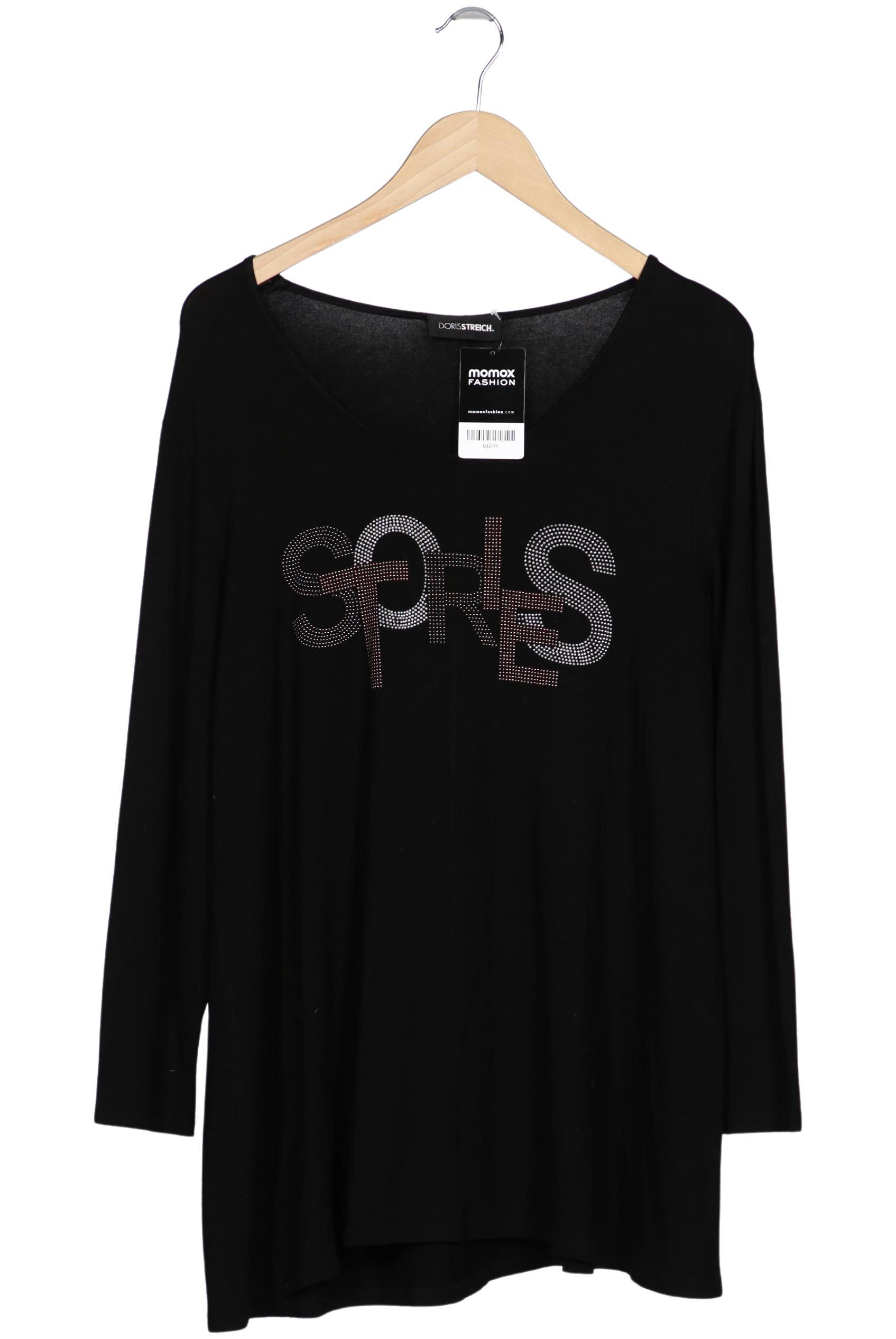 

Doris Streich Damen Langarmshirt, schwarz, Gr. 46