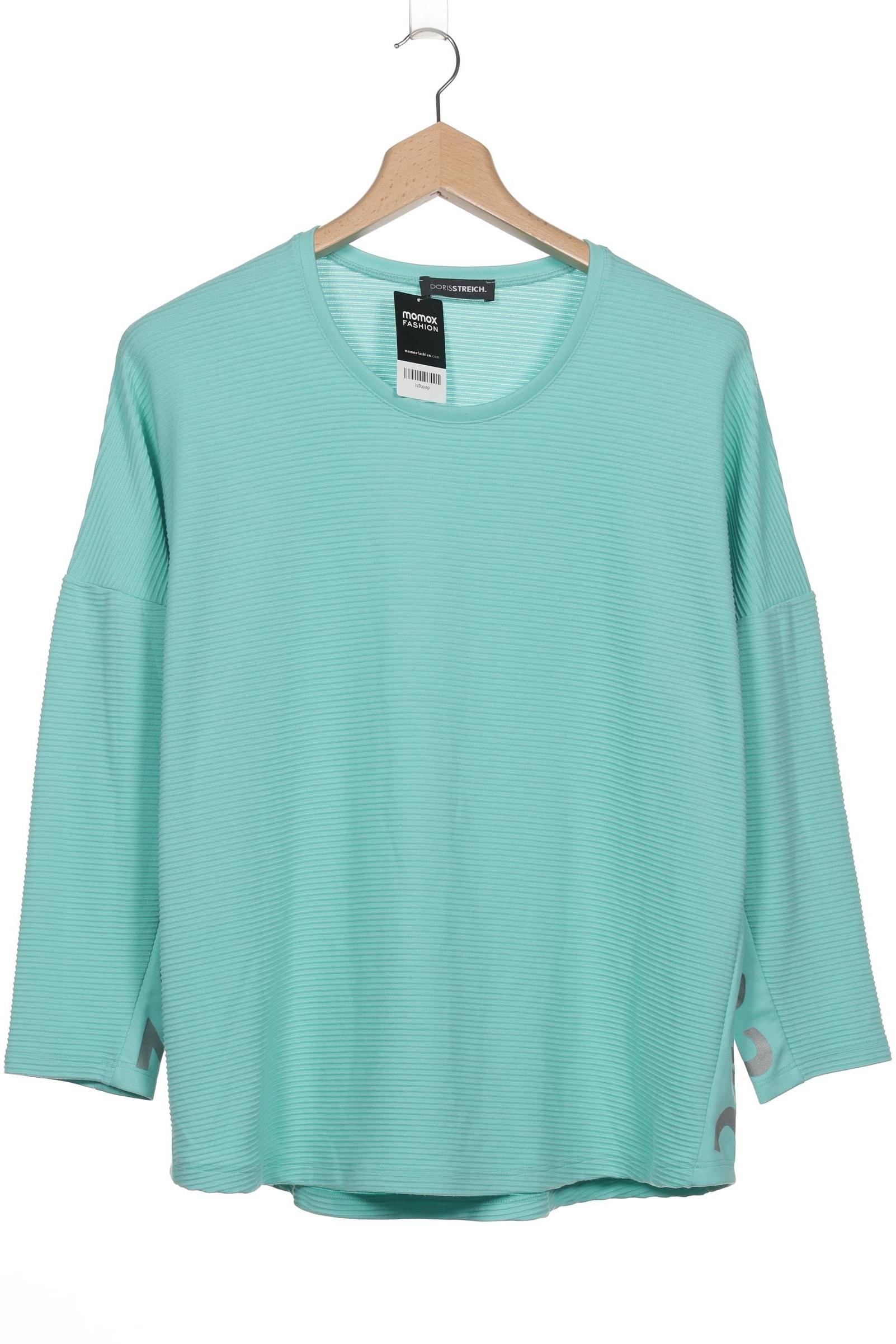 

Doris Streich Damen Sweatshirt, türkis, Gr. 46