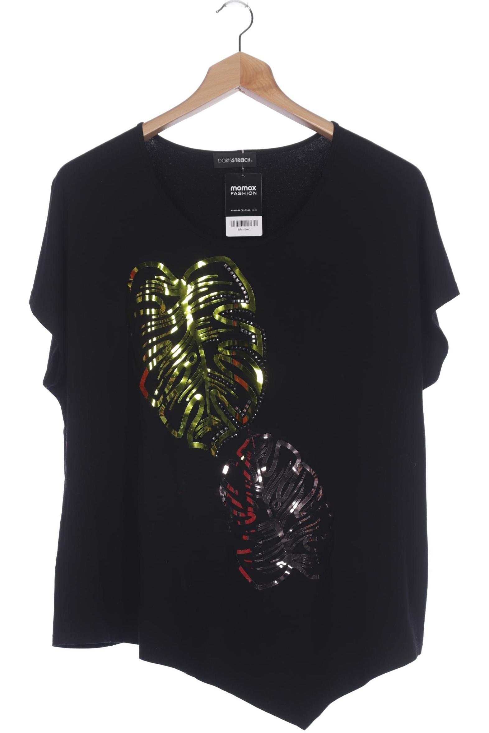 

Doris Streich Damen T-Shirt, schwarz, Gr. 52