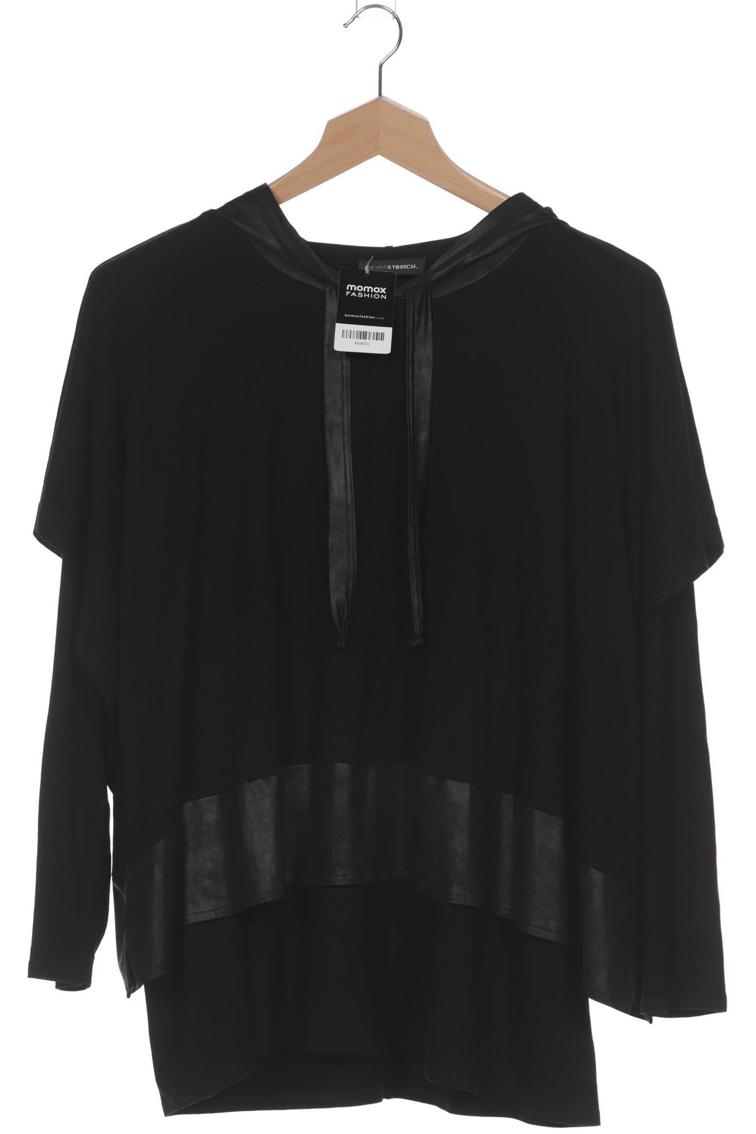 

Doris Streich Damen Langarmshirt, schwarz, Gr. 46
