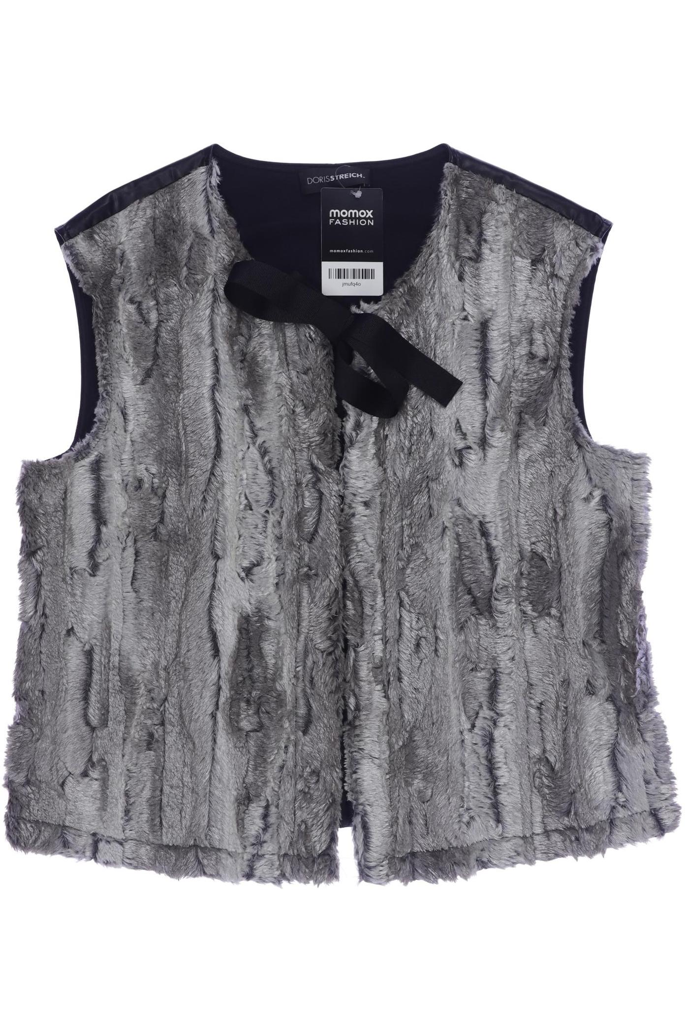 

Doris Streich Damen Weste, grau, Gr. 40