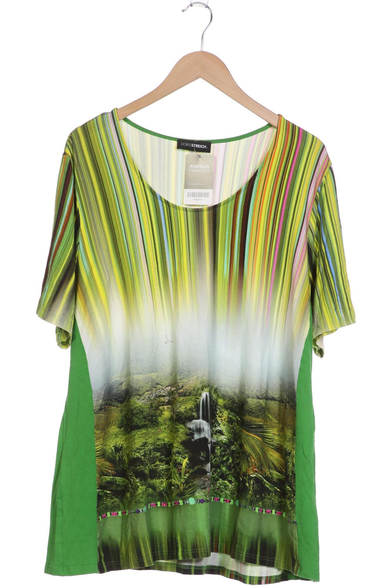 

Doris Streich Damen T-Shirt, grün, Gr. 52