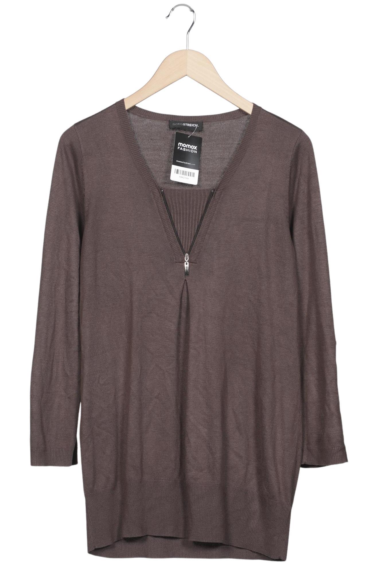 

Doris Streich Damen Pullover, braun, Gr. 40