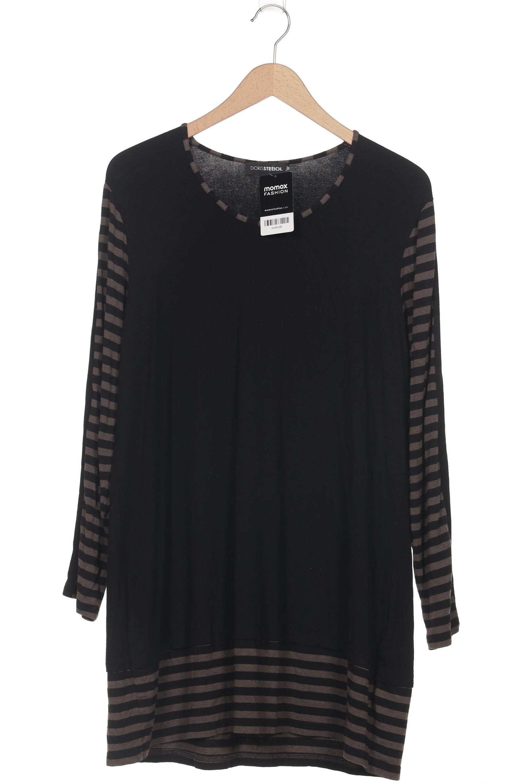 

Doris Streich Damen Langarmshirt, schwarz, Gr. 44