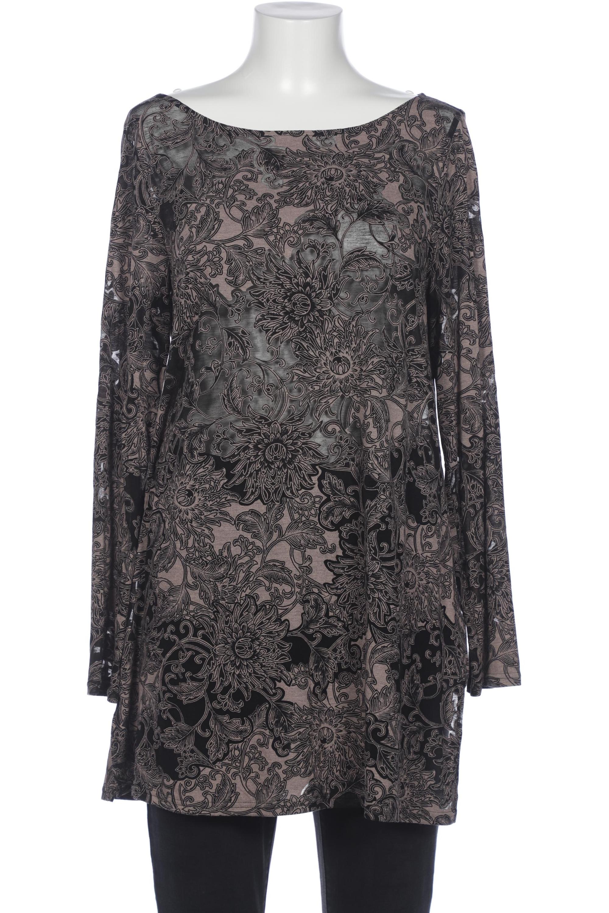 

Doris Streich Damen Langarmshirt, braun, Gr. 42