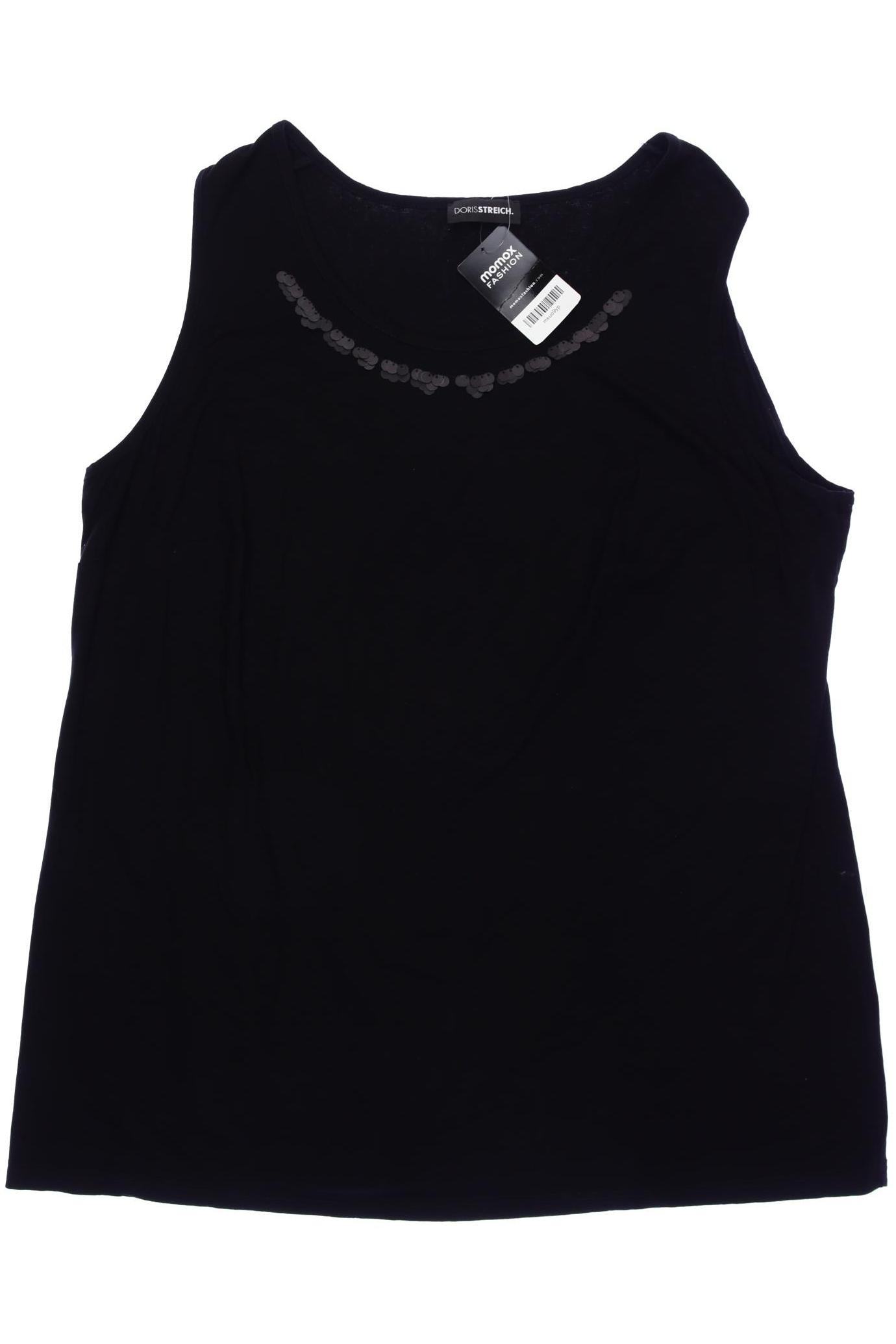 

Doris Streich Damen Top, schwarz, Gr. 50