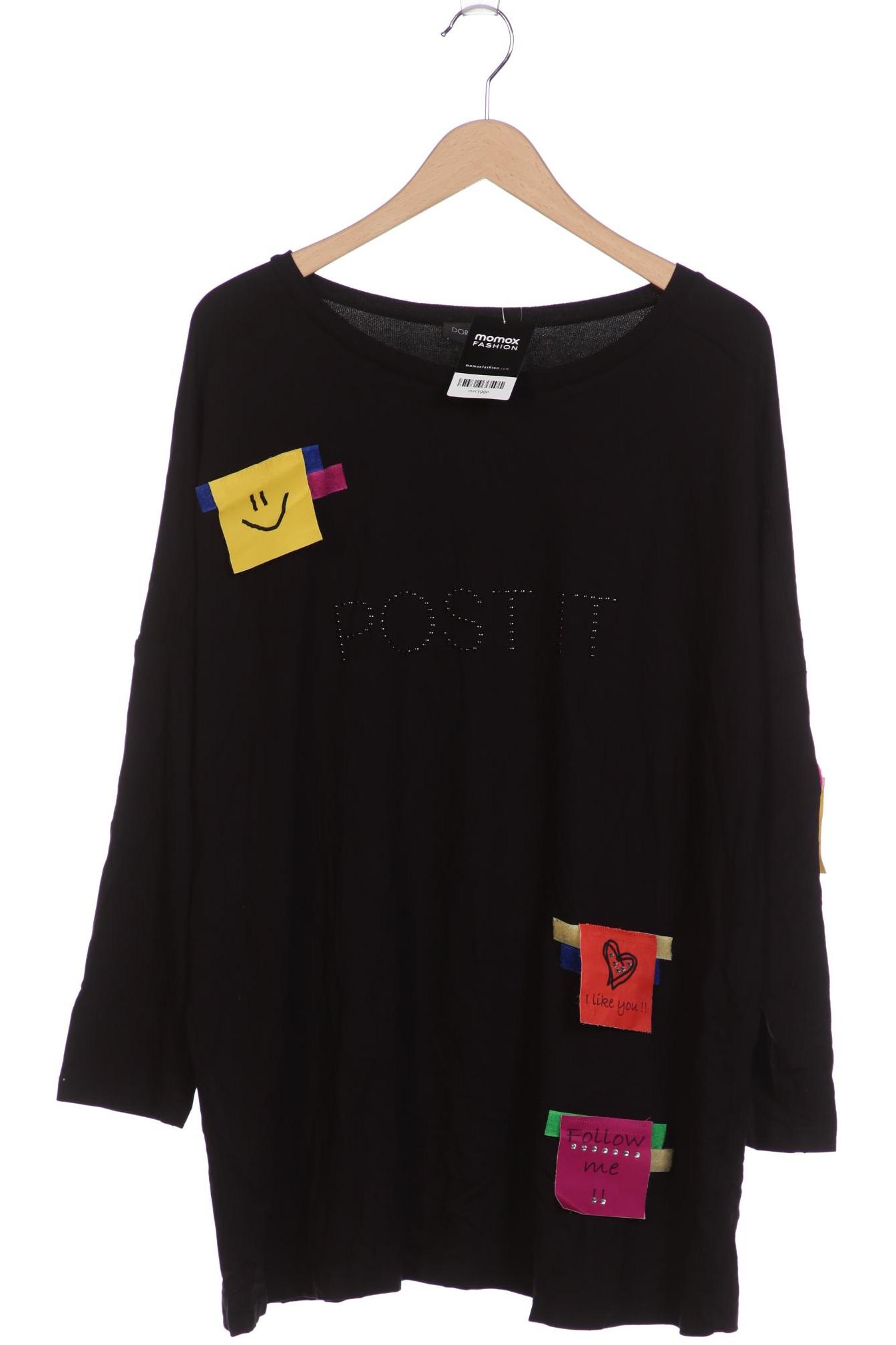 

Doris Streich Damen Langarmshirt, schwarz