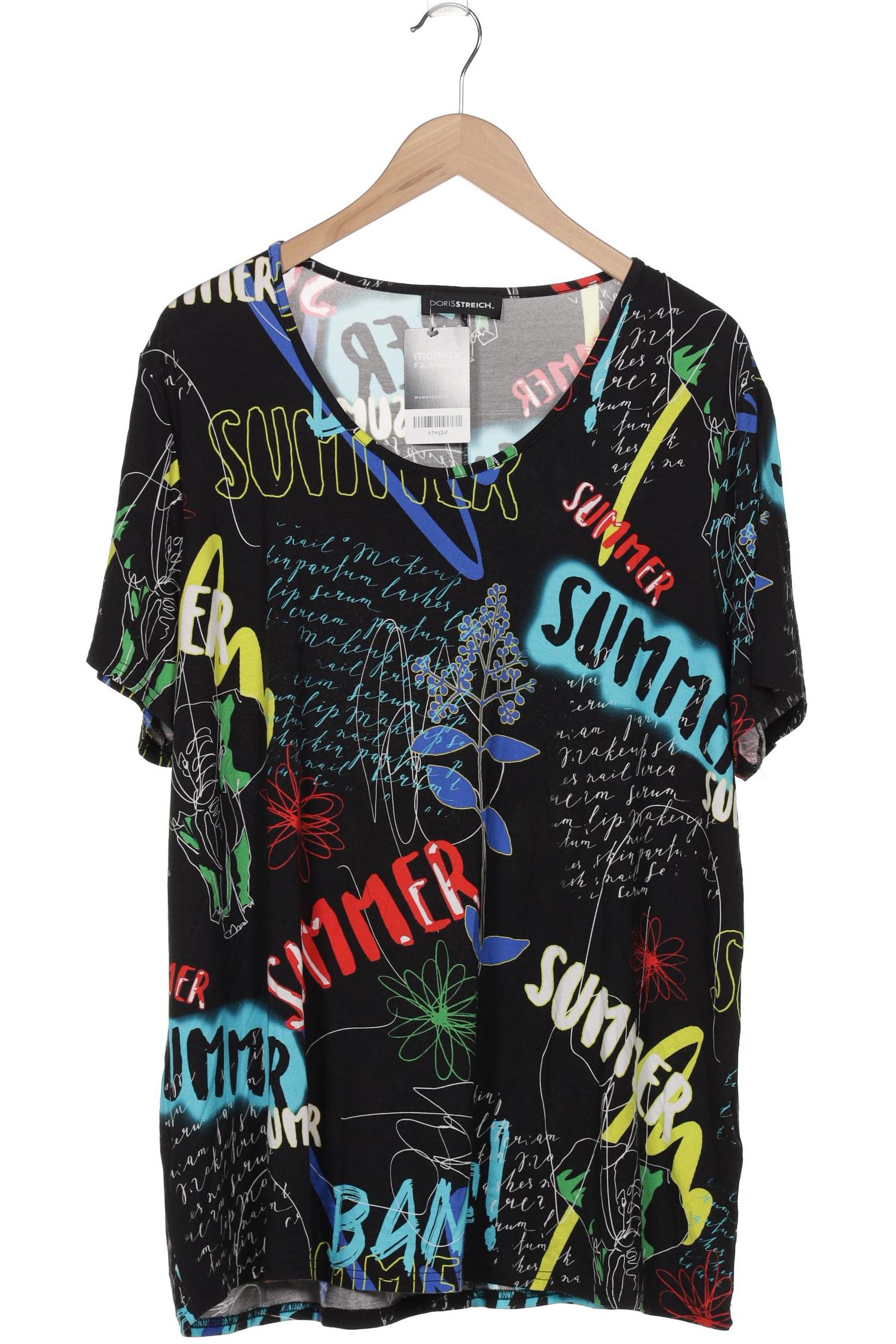 

Doris Streich Damen T-Shirt, schwarz, Gr. 52