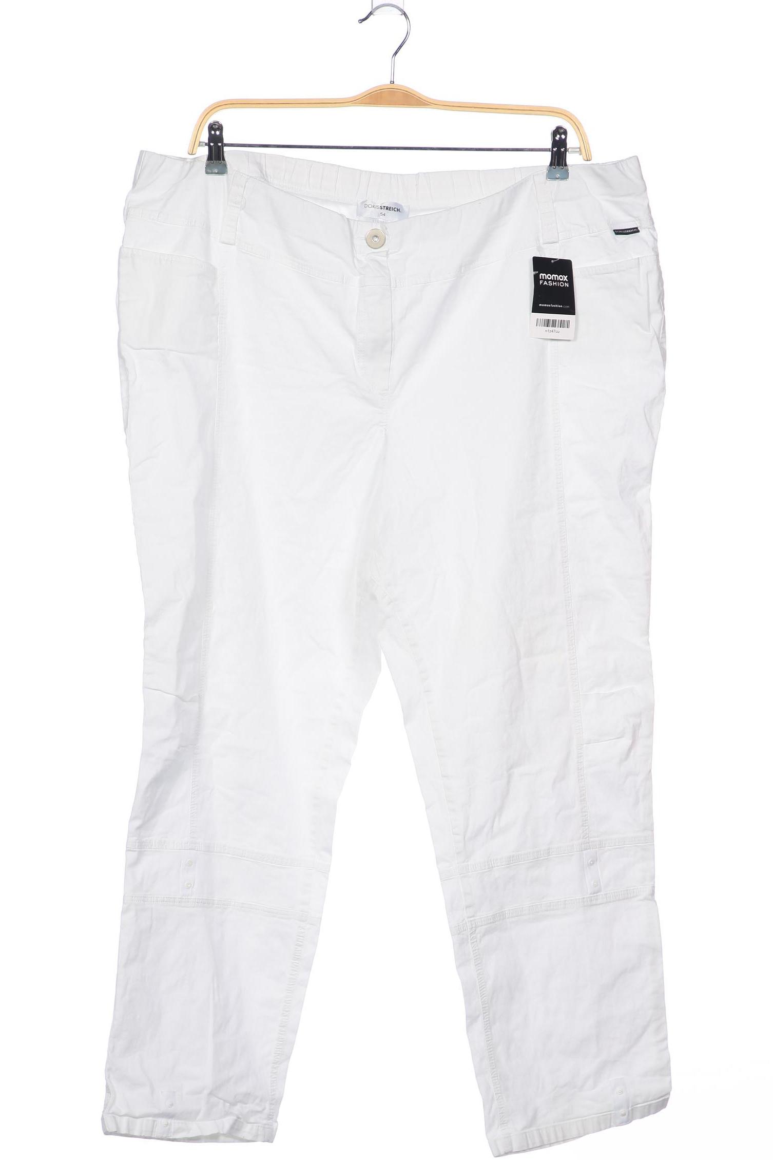 

Doris Streich Damen Stoffhose, weiß, Gr. 54