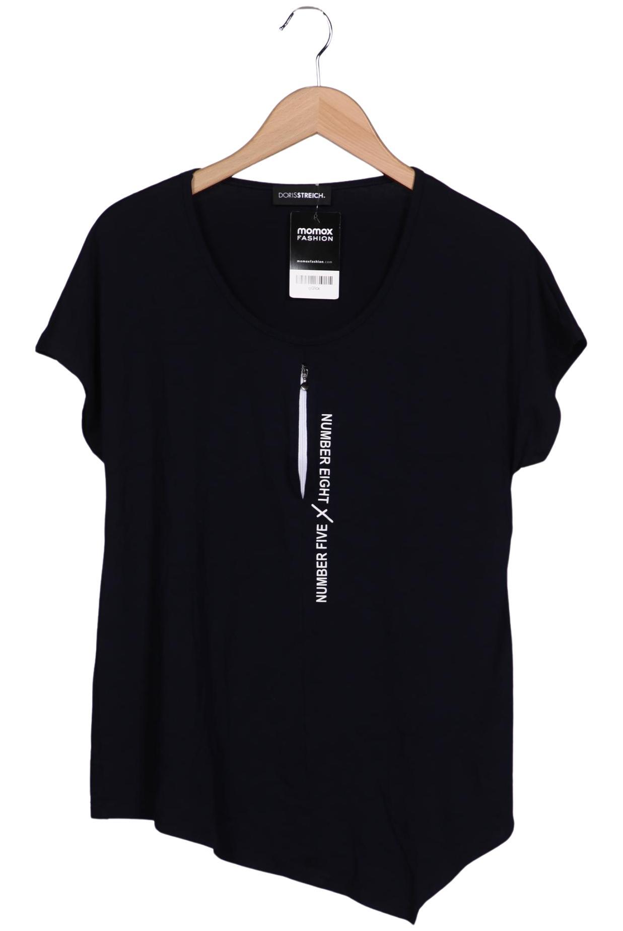 

Doris Streich Damen T-Shirt, marineblau, Gr. 44