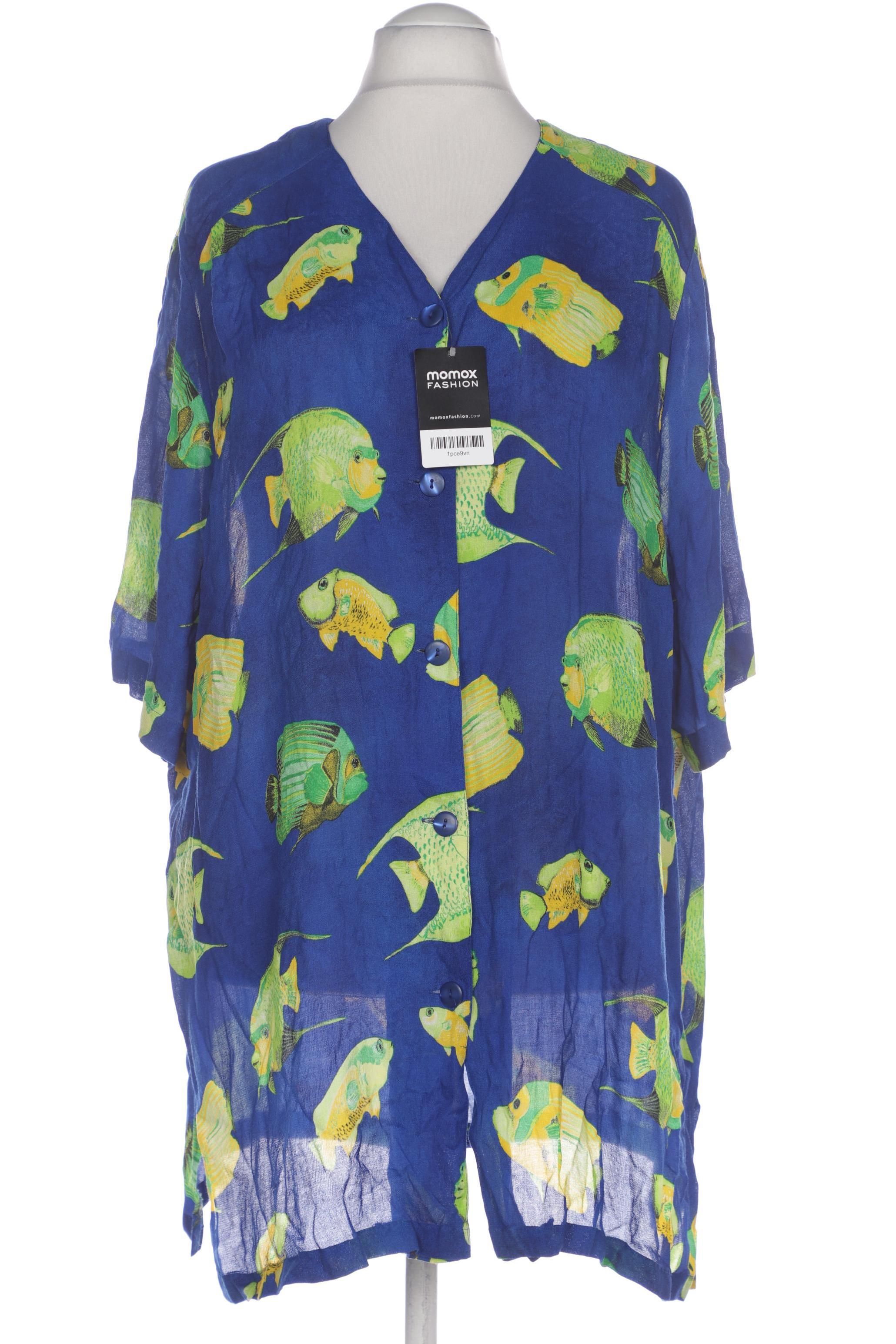 

Doris Streich Damen Bluse, blau, Gr. 54