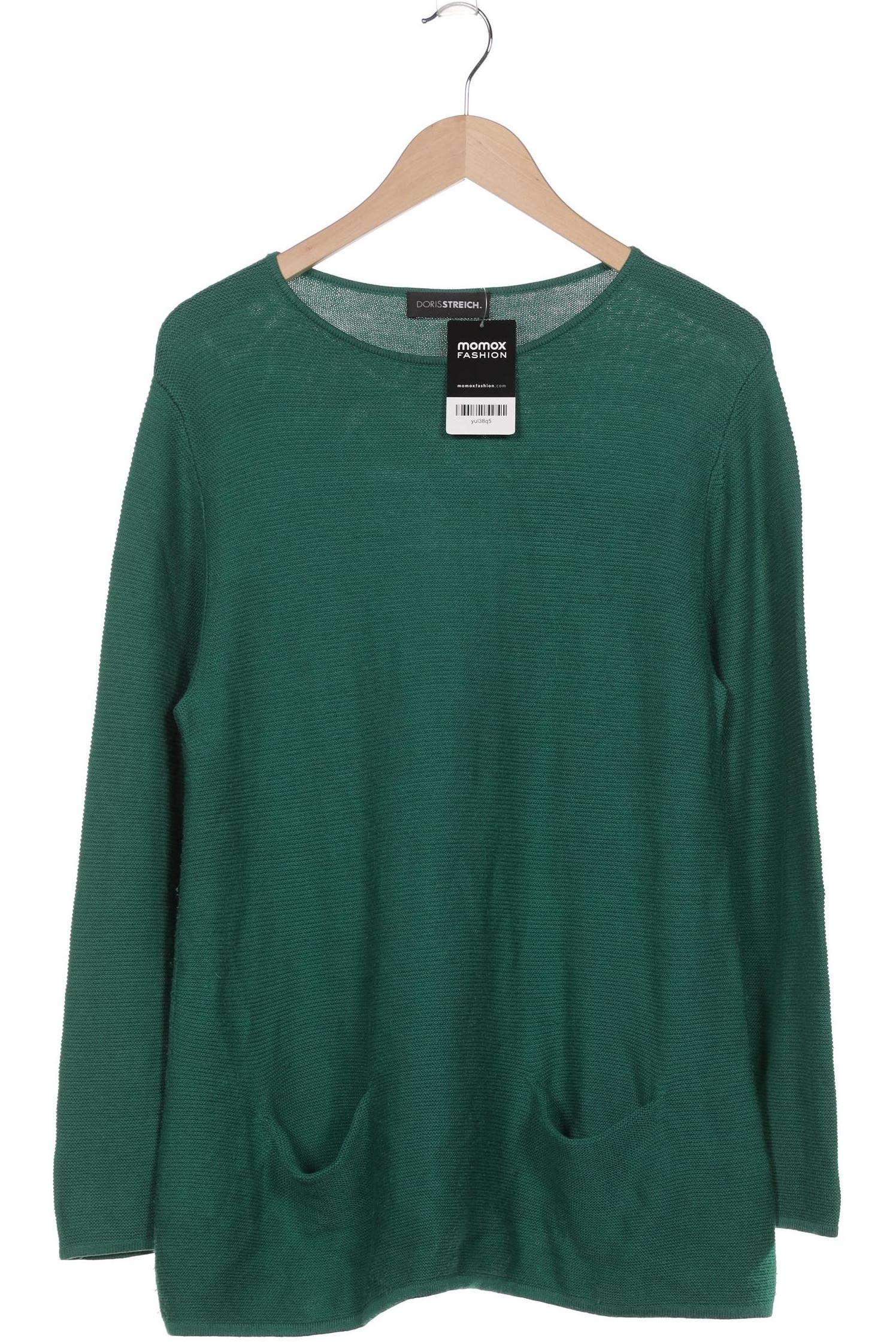 

Doris Streich Damen Pullover, grün, Gr. 42