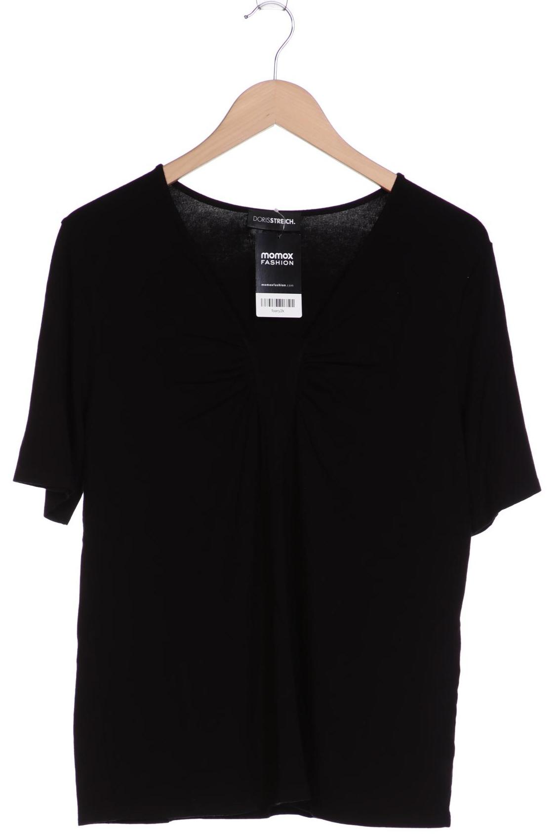 

Doris Streich Damen T-Shirt, schwarz, Gr. 46
