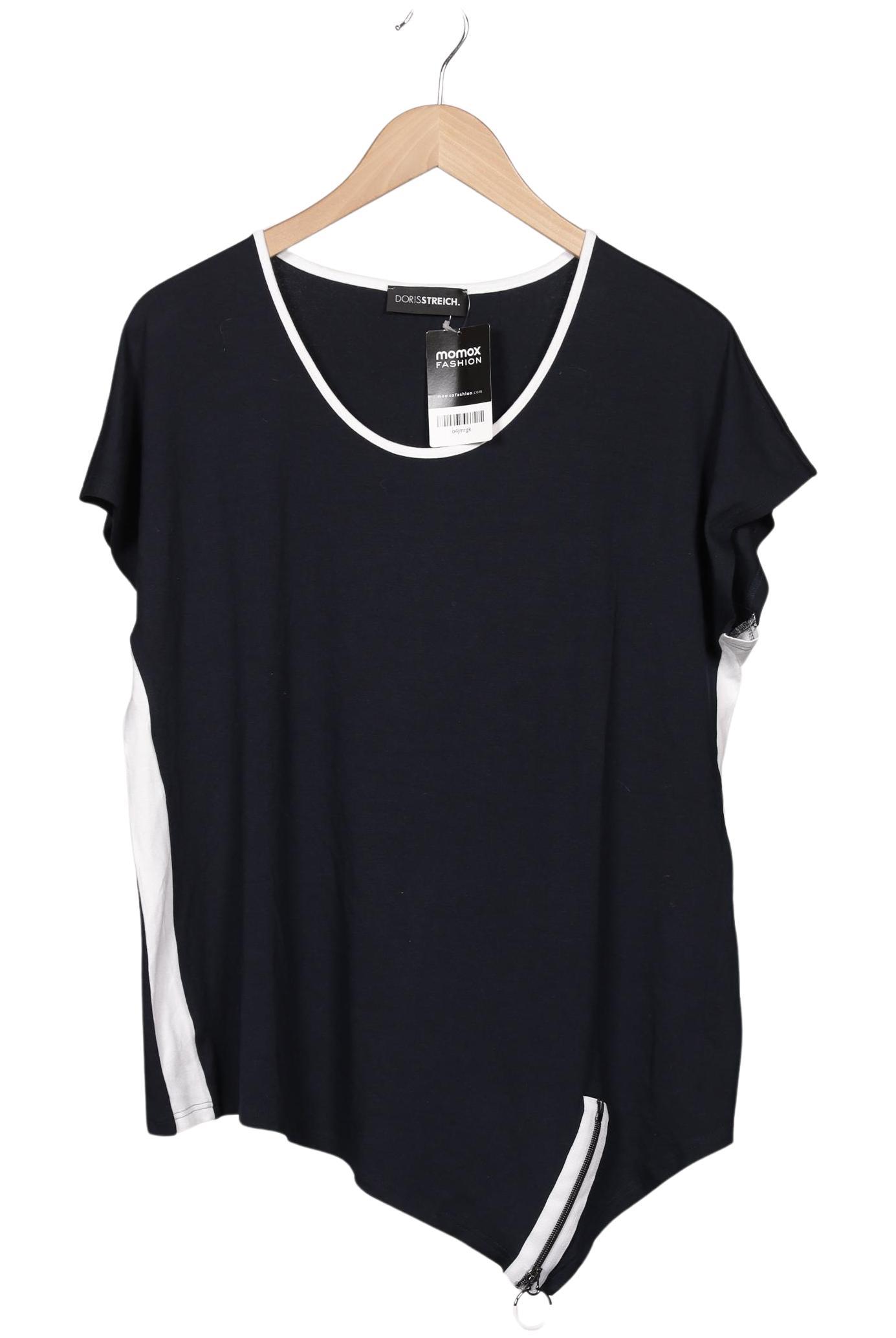 

Doris Streich Damen T-Shirt, marineblau, Gr. 44