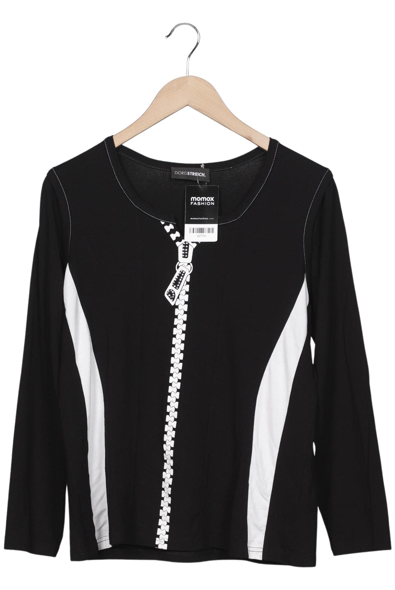 

Doris Streich Damen Langarmshirt, mehrfarbig, Gr. 40