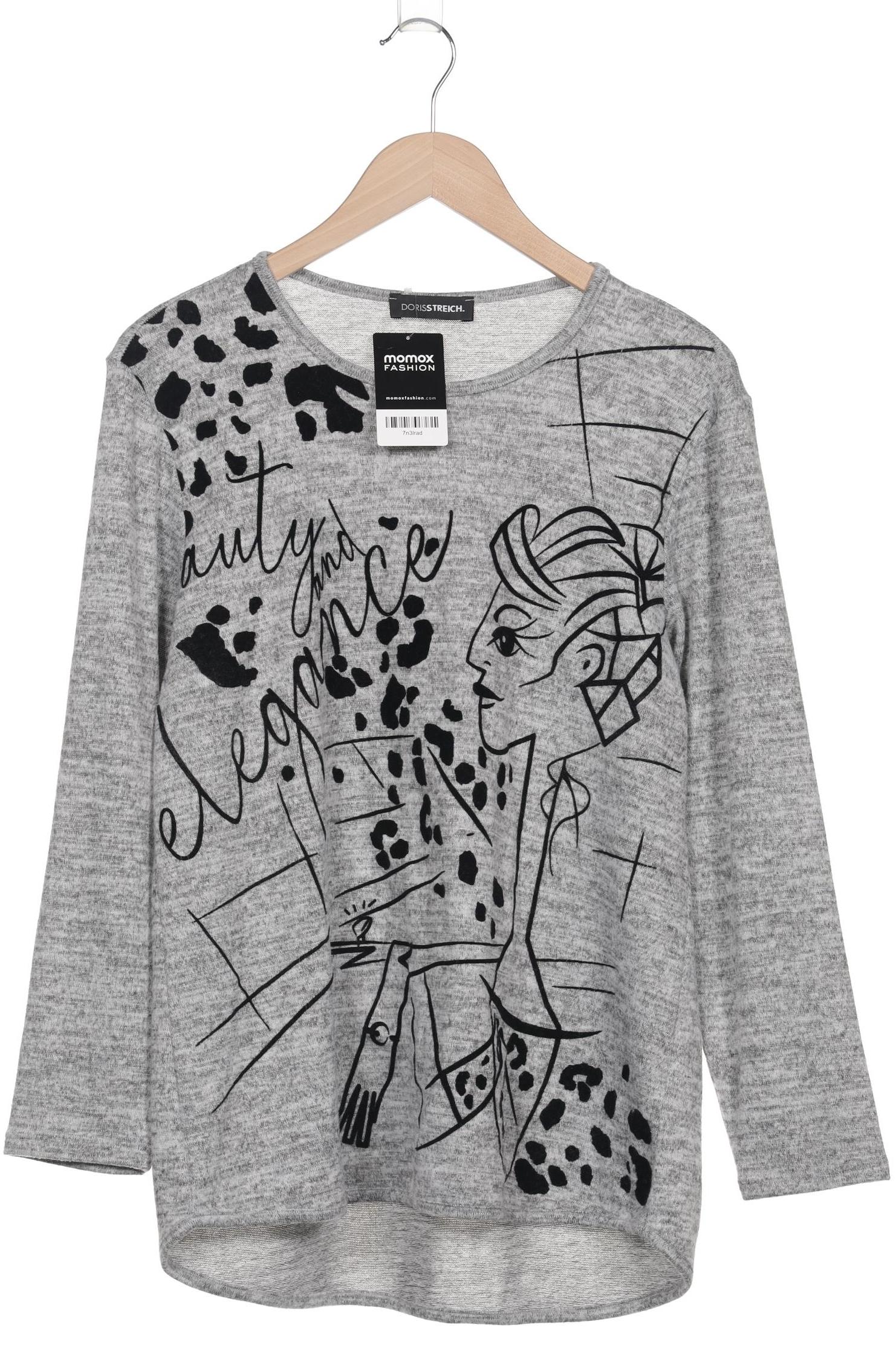 

Doris Streich Damen Pullover, grau, Gr. 38