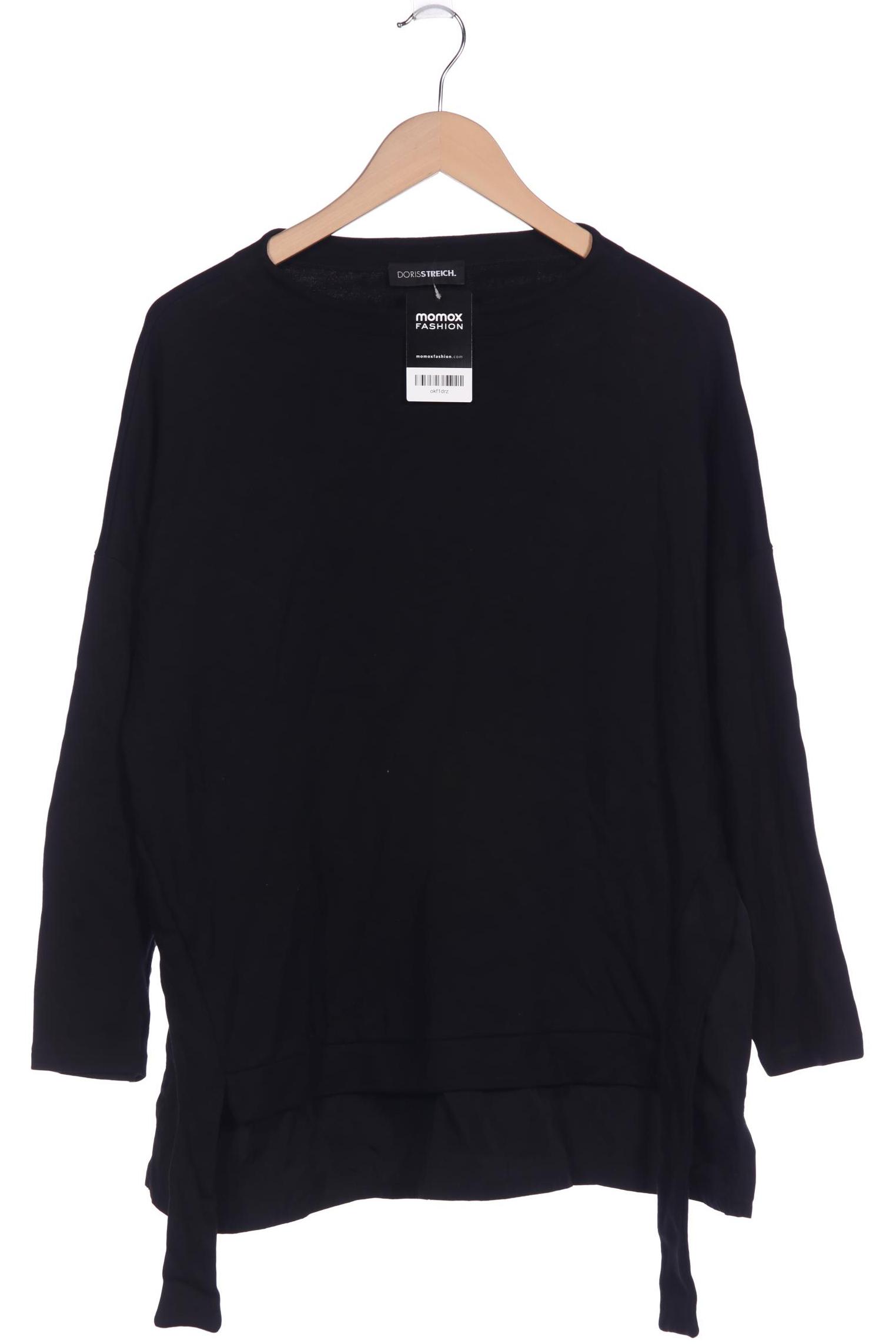 

Doris Streich Damen Sweatshirt, schwarz, Gr. 42