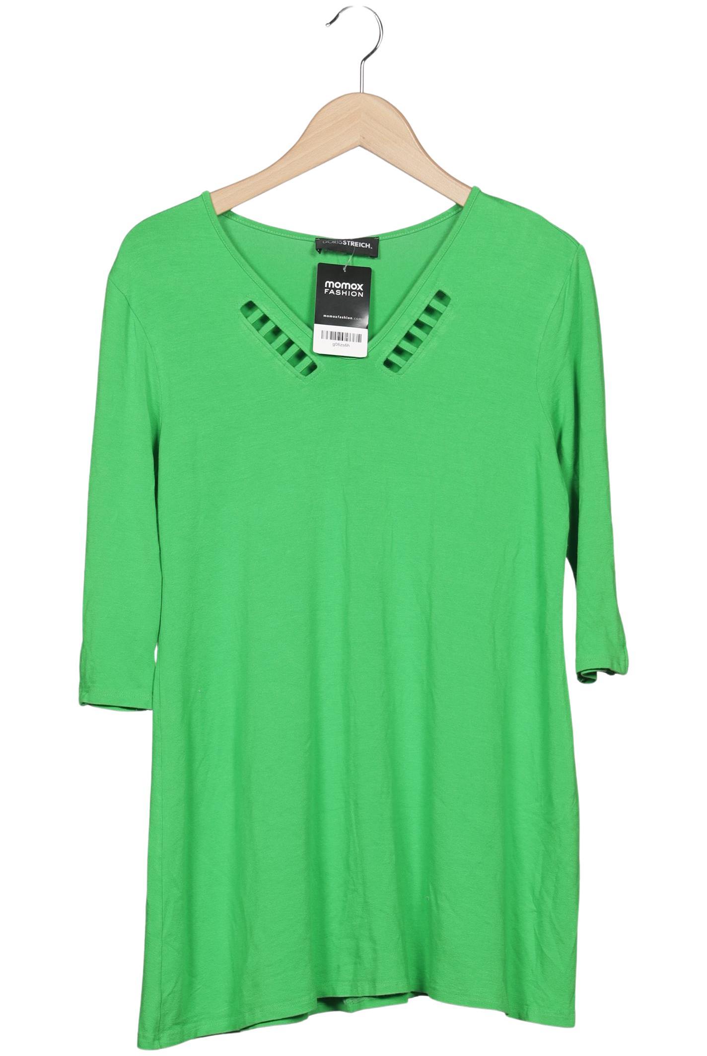 

Doris Streich Damen Langarmshirt, grün, Gr. 38