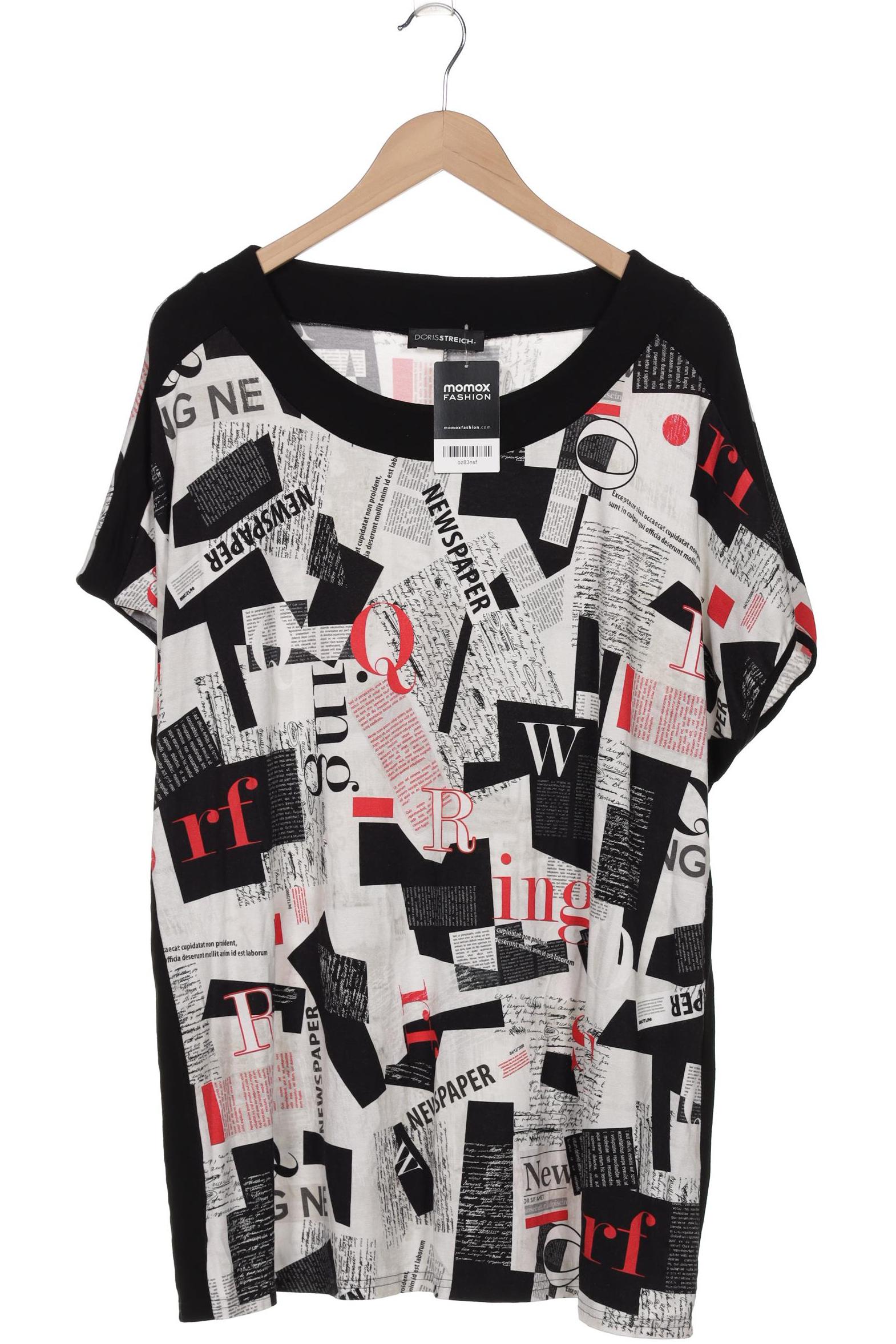 

Doris Streich Damen T-Shirt, cremeweiß, Gr. 52