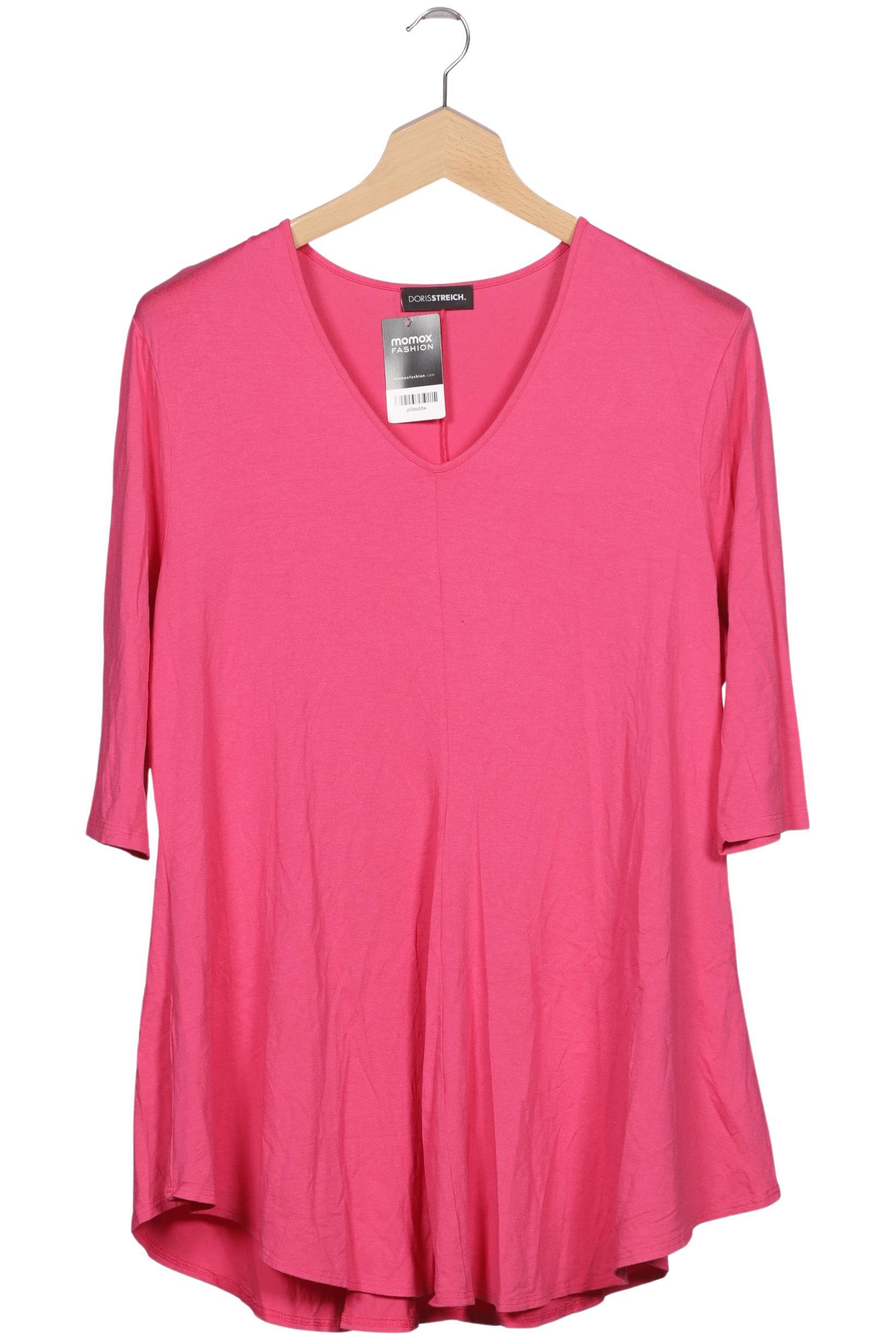 

Doris Streich Damen Langarmshirt, pink, Gr. 46
