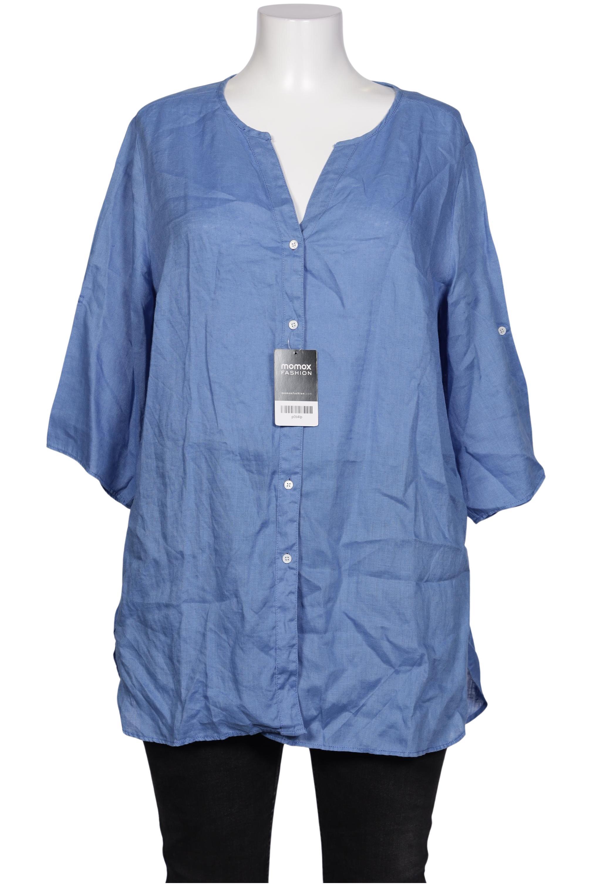 

Doris Streich Damen Bluse, blau, Gr. 46