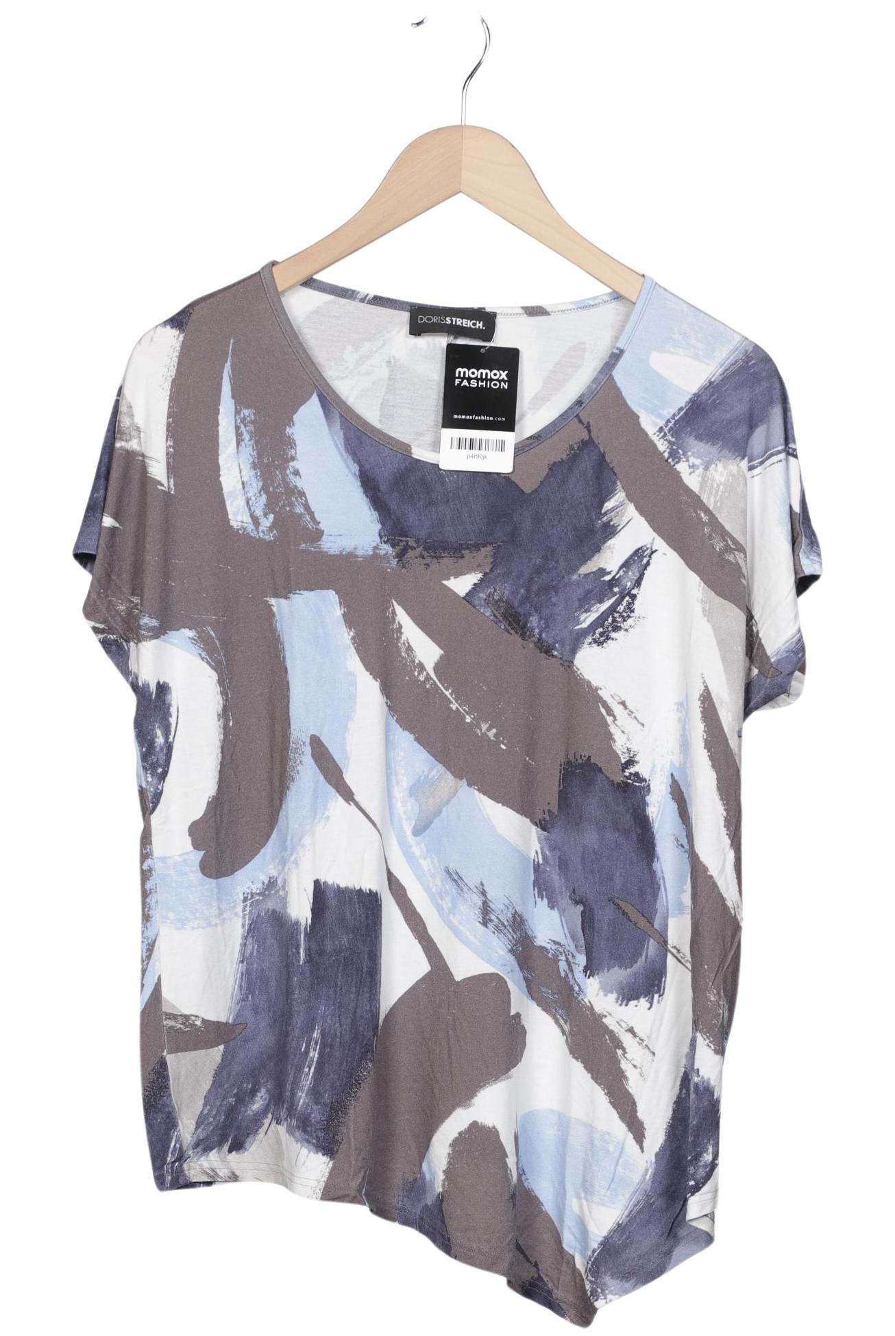 

Doris Streich Damen T-Shirt, grau, Gr. 46