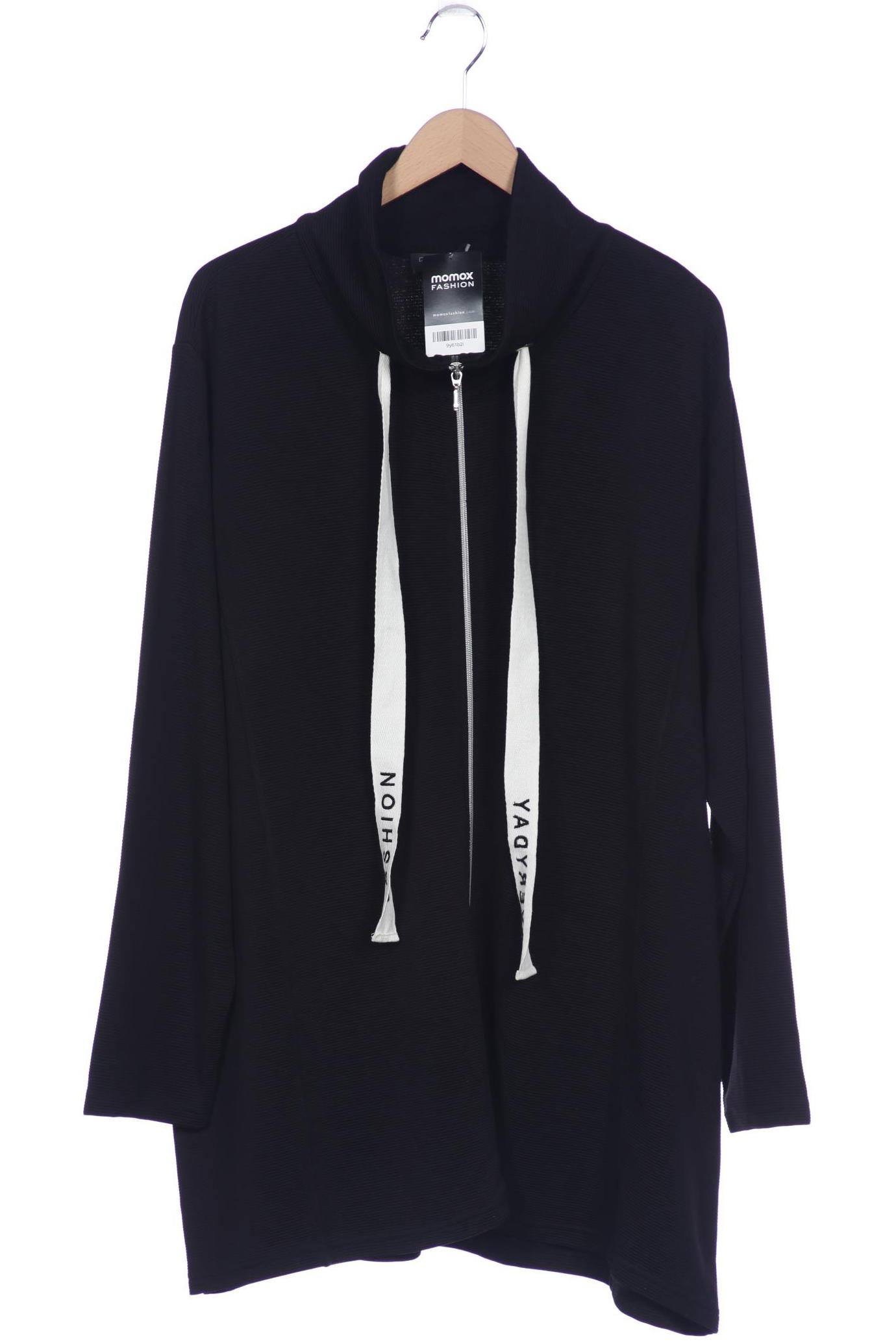 

Doris Streich Damen Sweatshirt, schwarz, Gr. 56