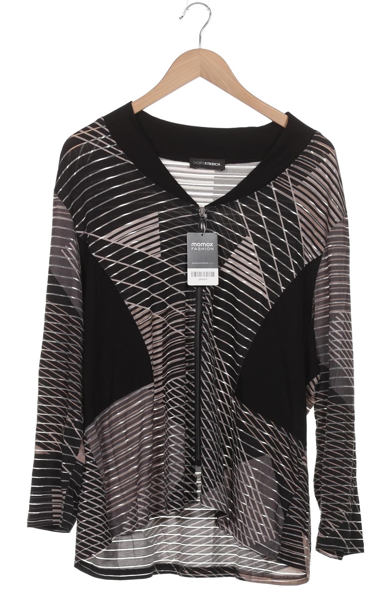 

Doris Streich Damen Strickjacke, schwarz, Gr. 52