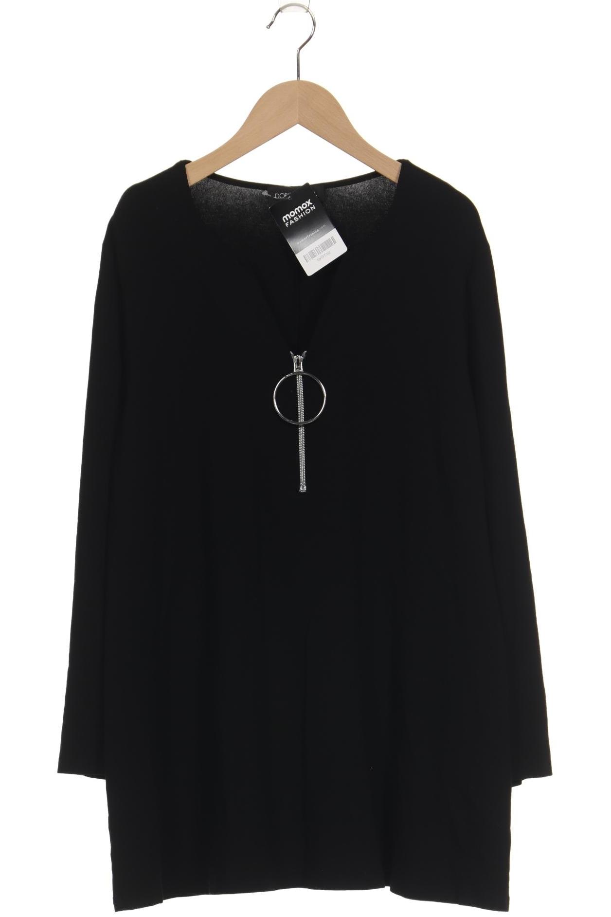 

Doris Streich Damen Langarmshirt, schwarz, Gr. 40