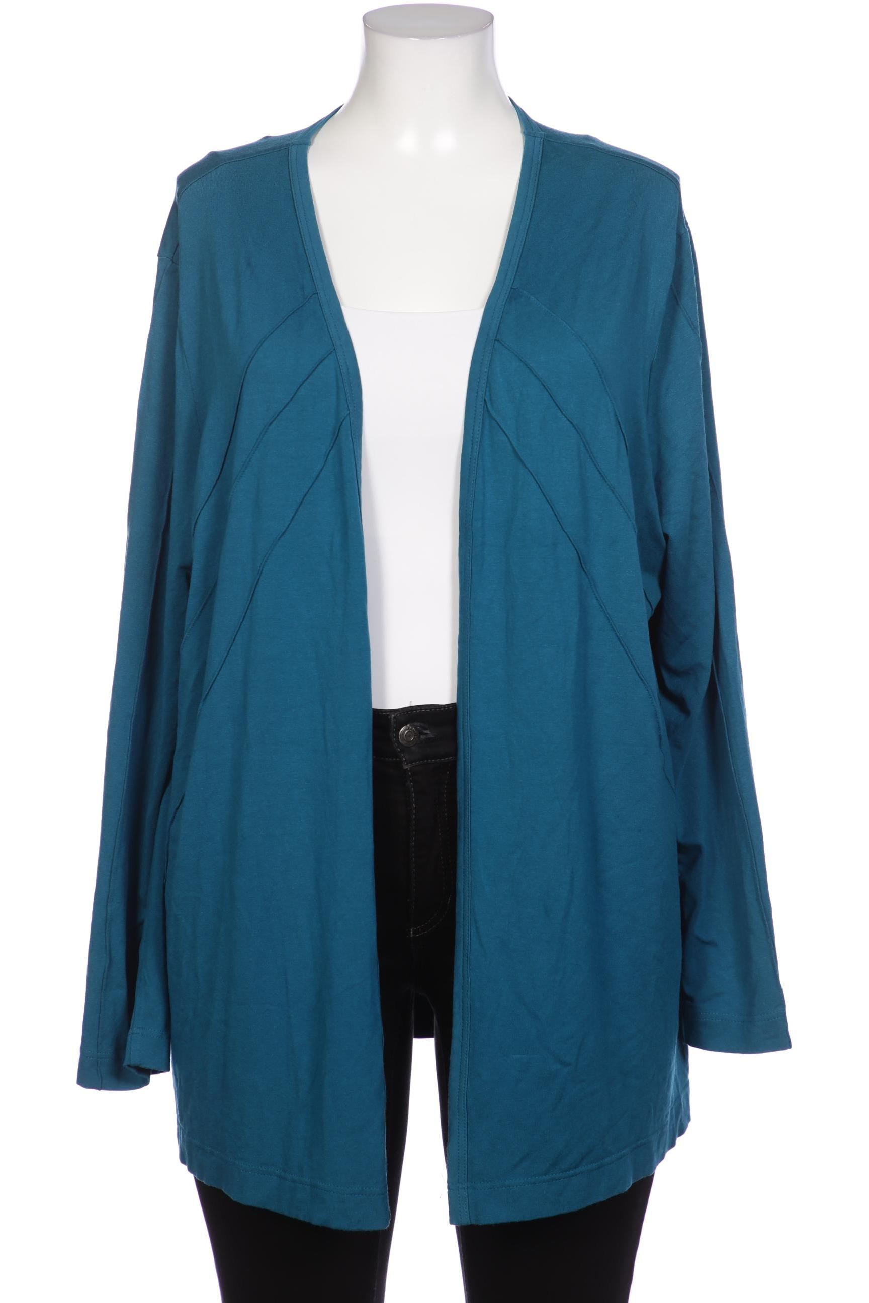 

Doris Streich Damen Strickjacke, türkis, Gr. 50