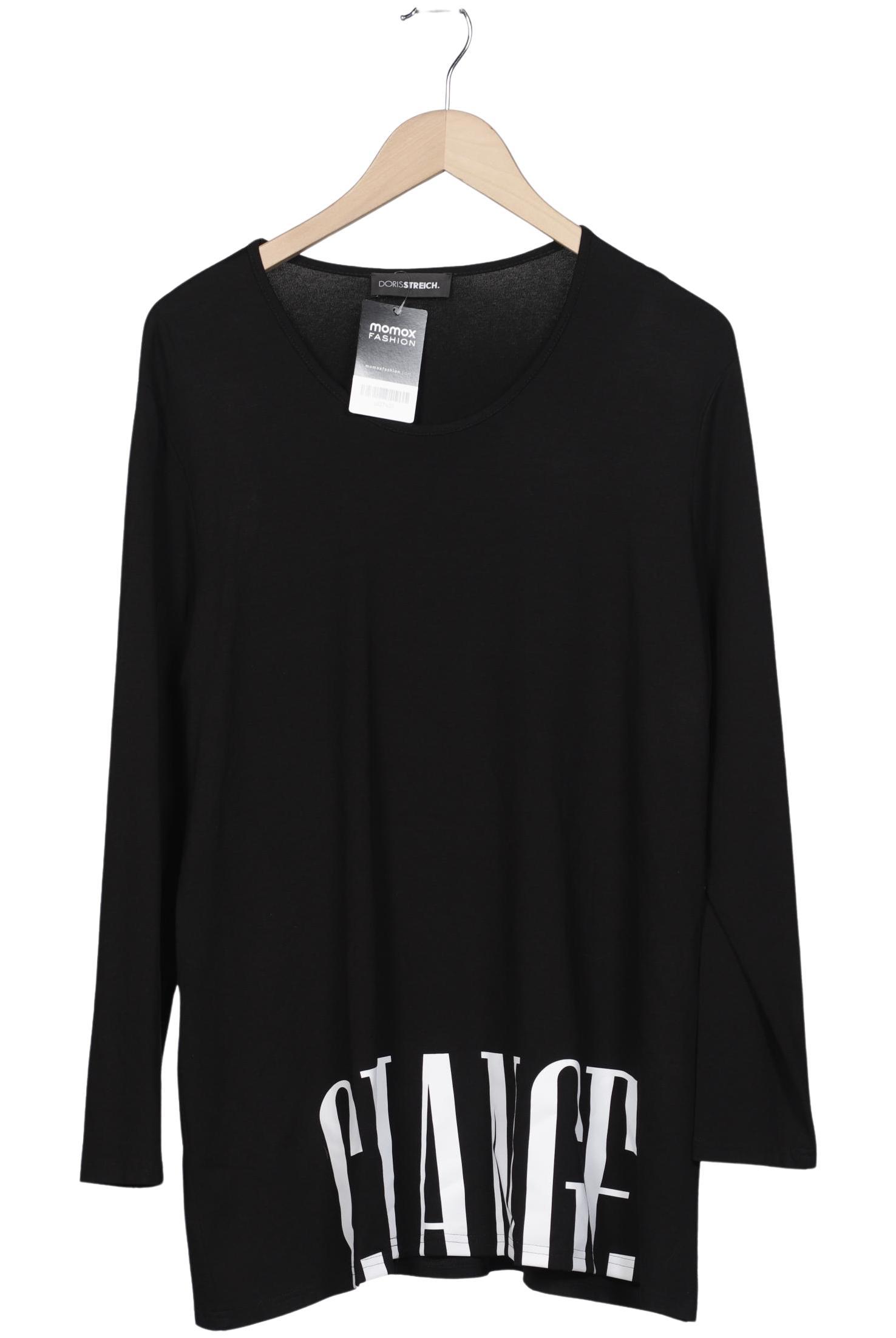 

Doris Streich Damen Langarmshirt, schwarz, Gr. 46