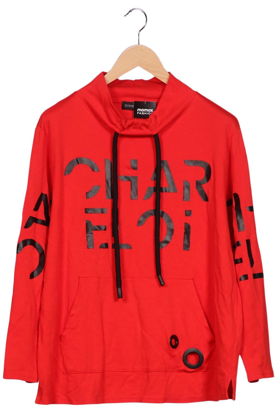 

Doris Streich Damen Langarmshirt, rot, Gr. 46