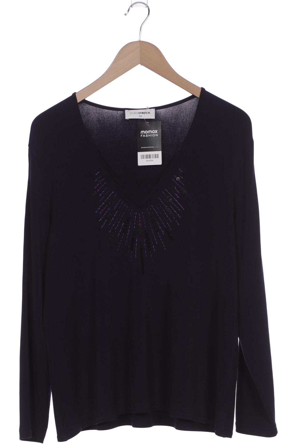 

Doris Streich Damen Langarmshirt, flieder, Gr. 44