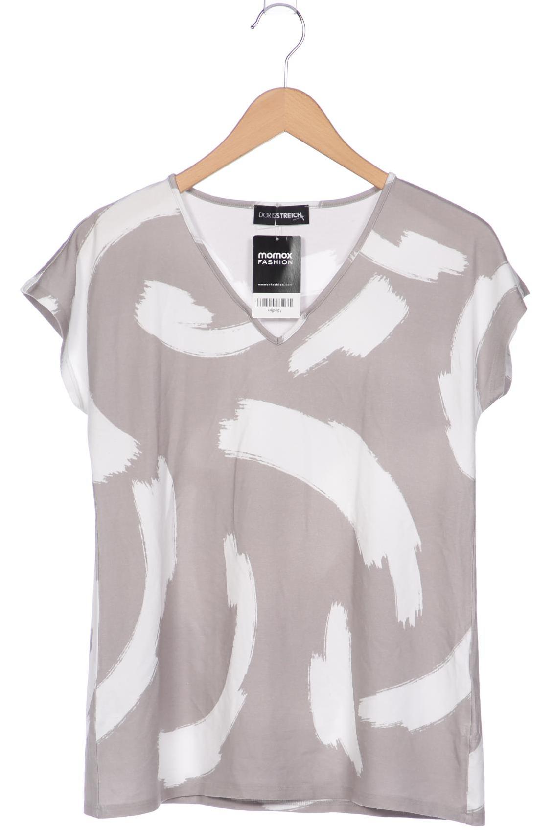 

Doris Streich Damen T-Shirt, grau, Gr. 38