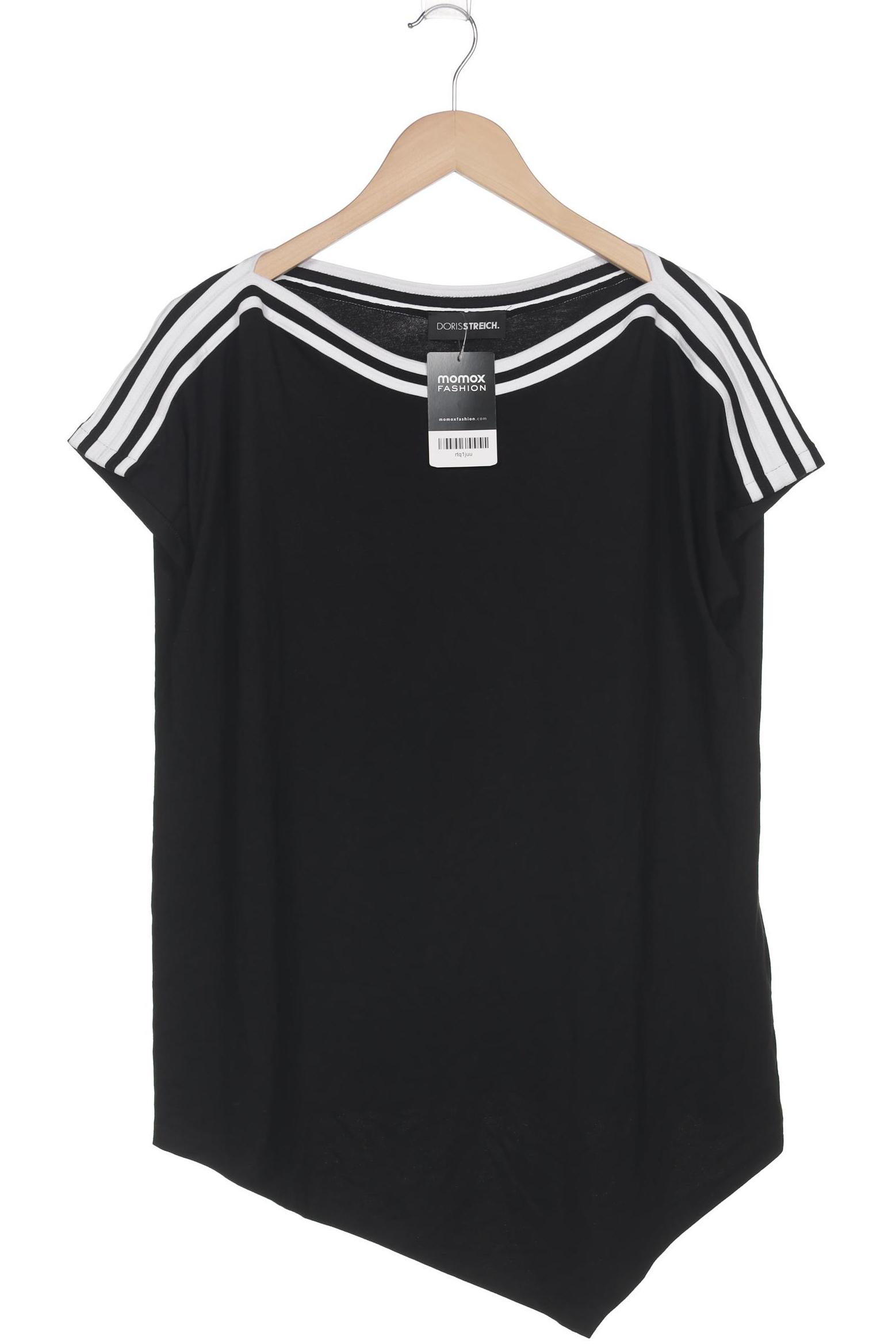 

Doris Streich Damen T-Shirt, schwarz, Gr. 44