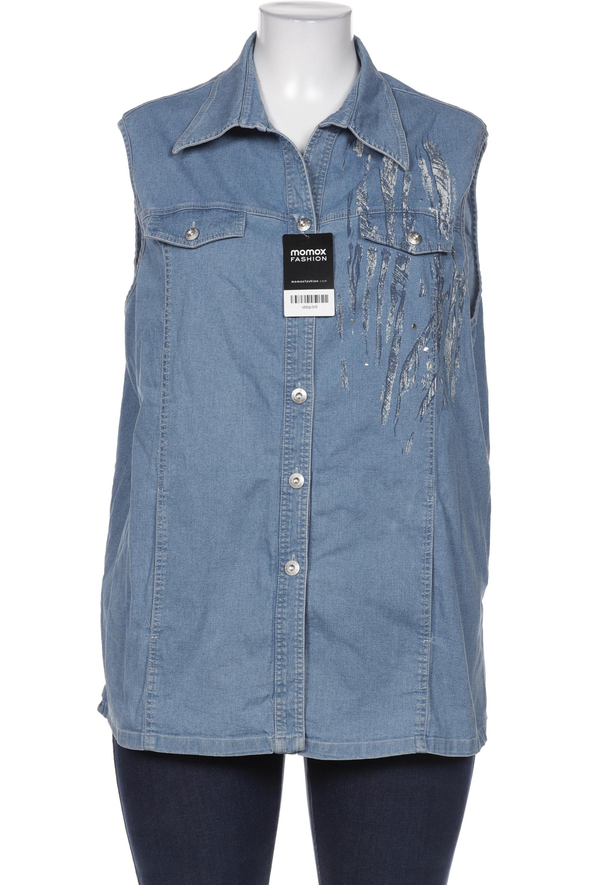 

Doris Streich Damen Bluse, blau, Gr. 44