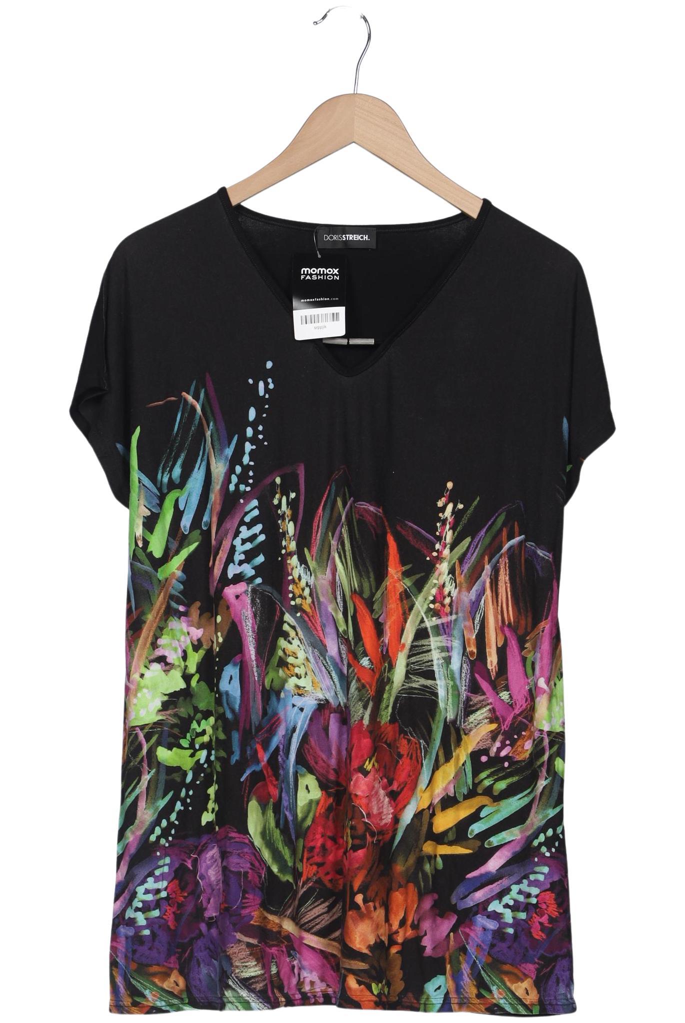 

Doris Streich Damen T-Shirt, schwarz, Gr. 46