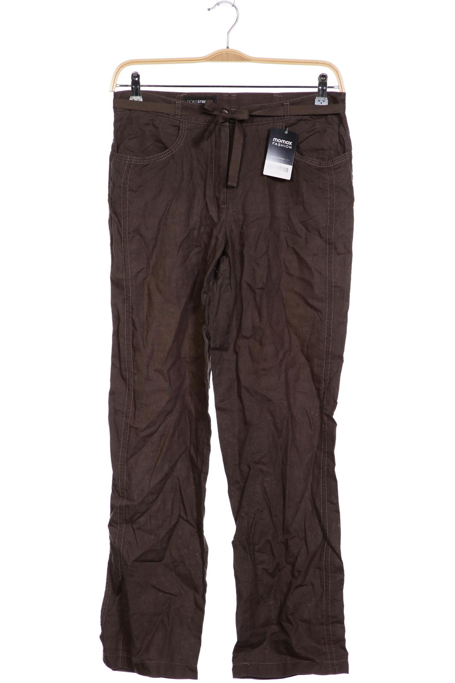 

Doris Streich Damen Stoffhose, braun